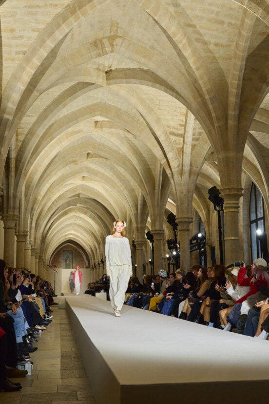 Agnes B Spring 2026 Fashion Show Atmosphere
