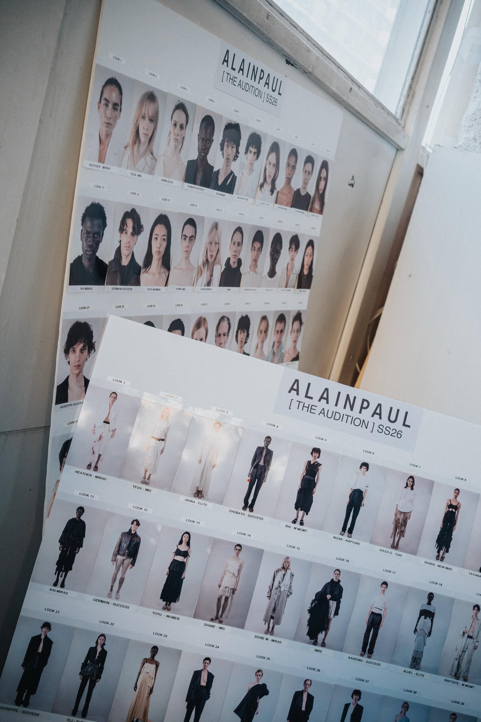 Alainpaul Spring 2026 Fashion Show Backstage