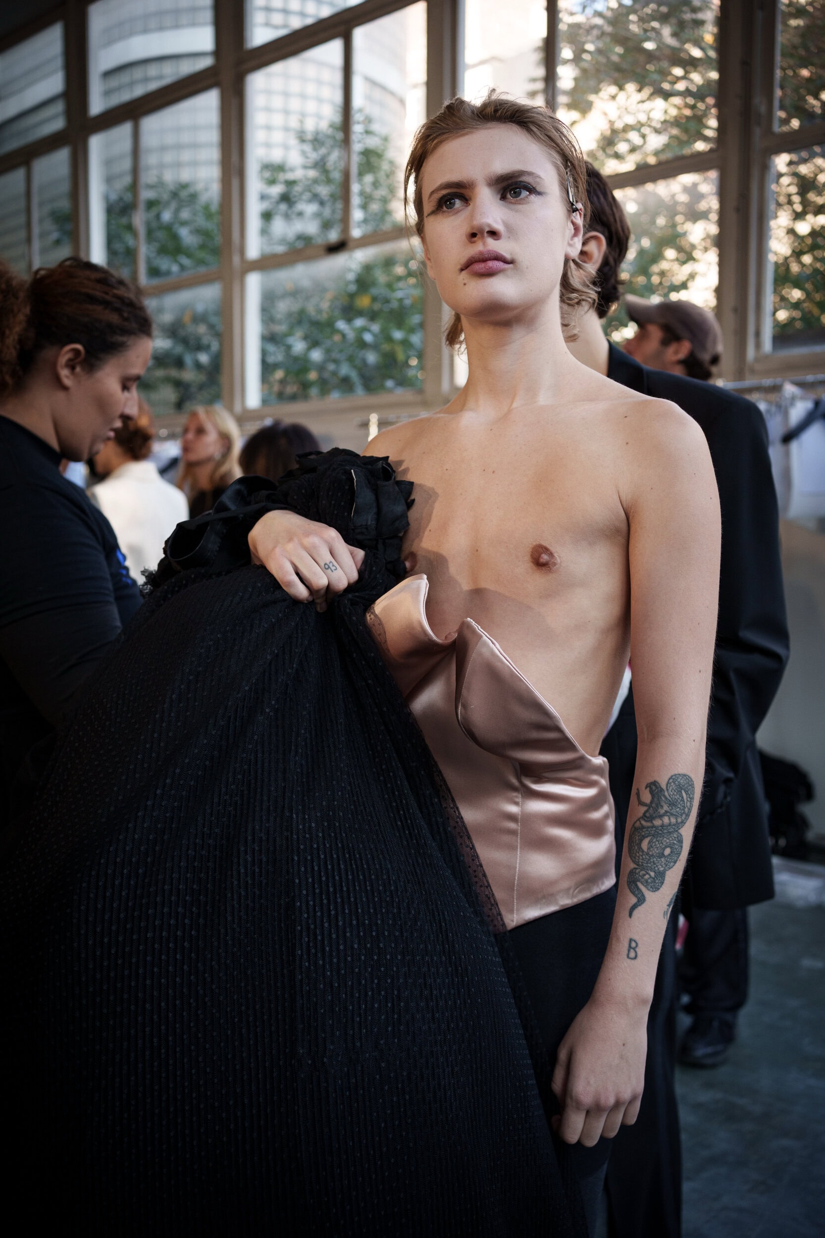 Alainpaul Spring 2026 Fashion Show Backstage