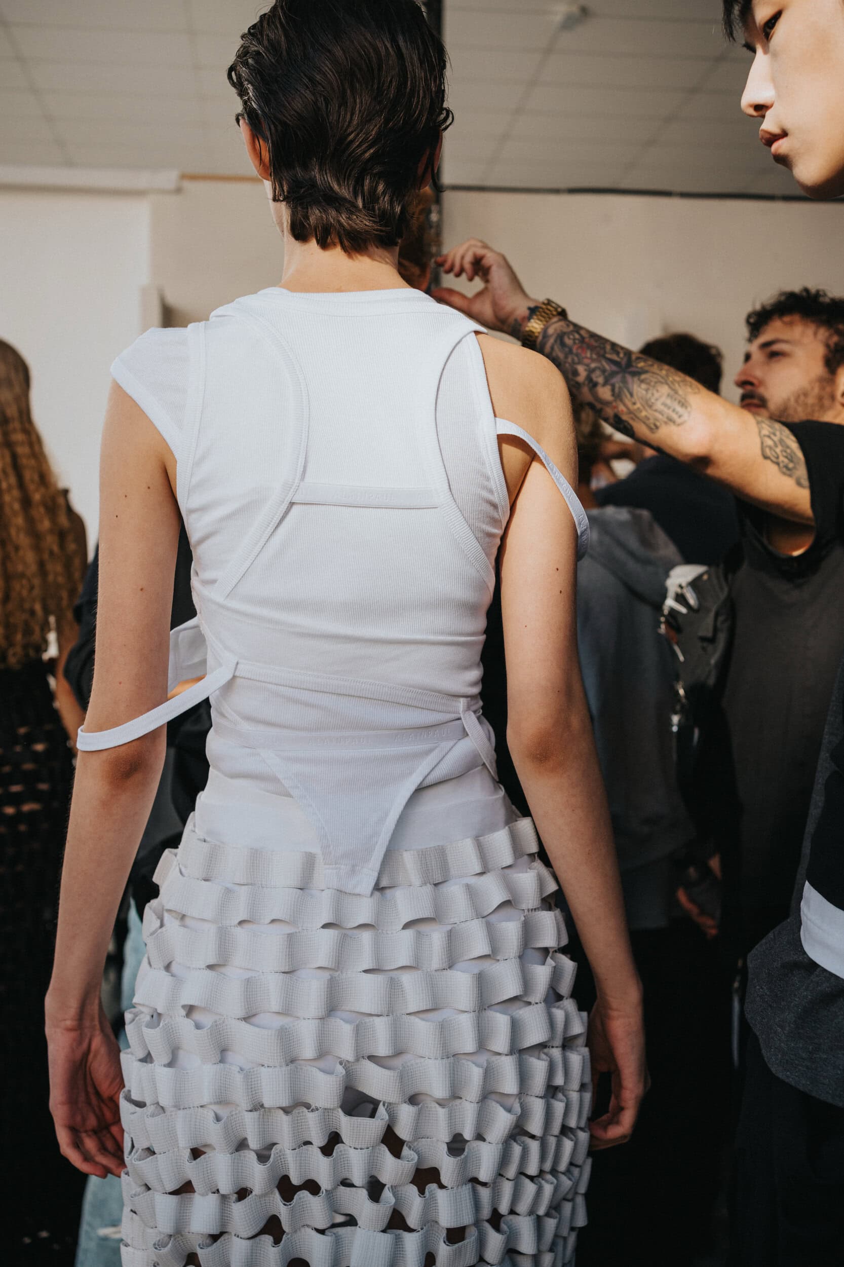 Alainpaul Spring 2026 Fashion Show Backstage