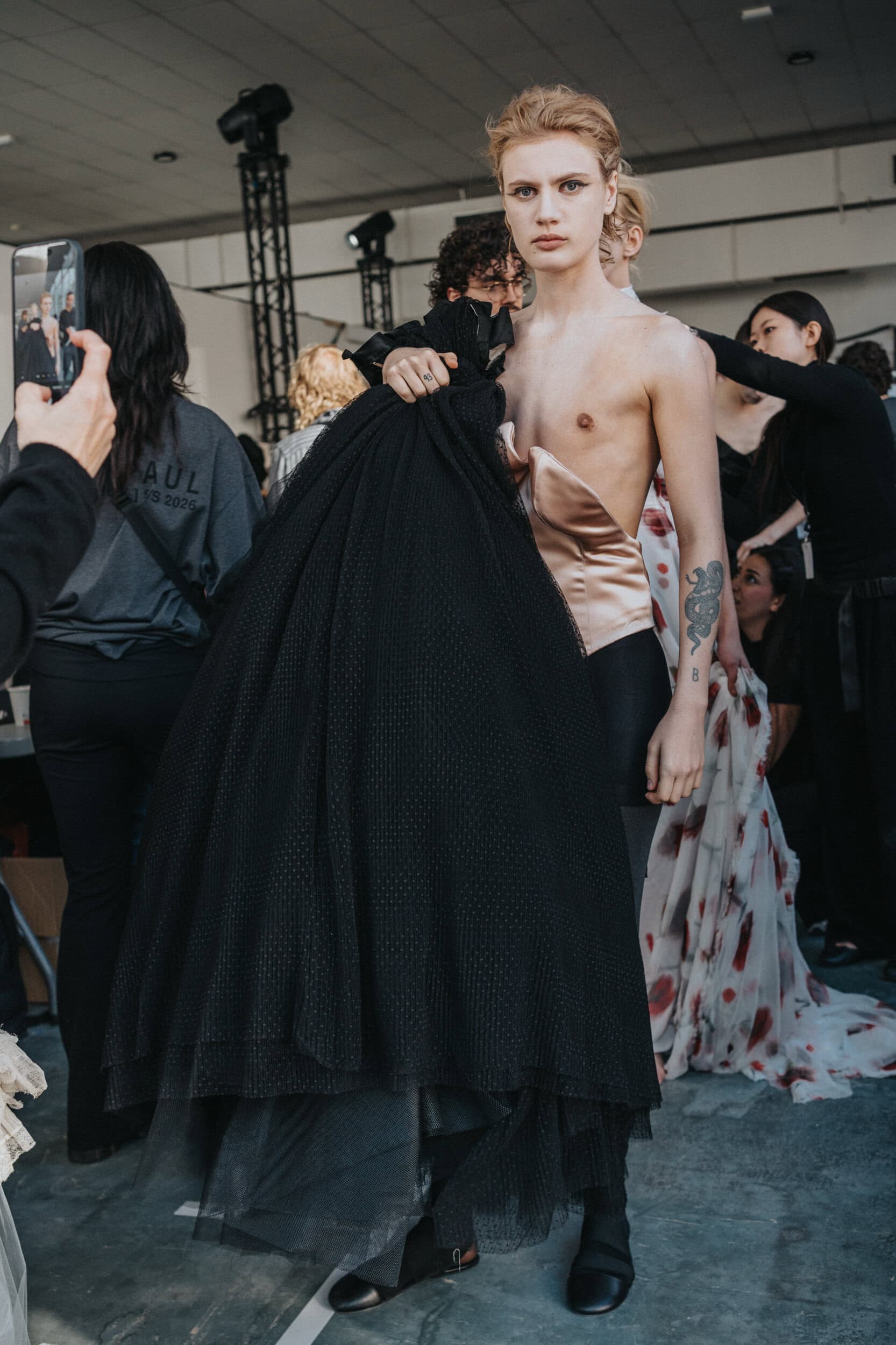 Alainpaul Spring 2026 Fashion Show Backstage