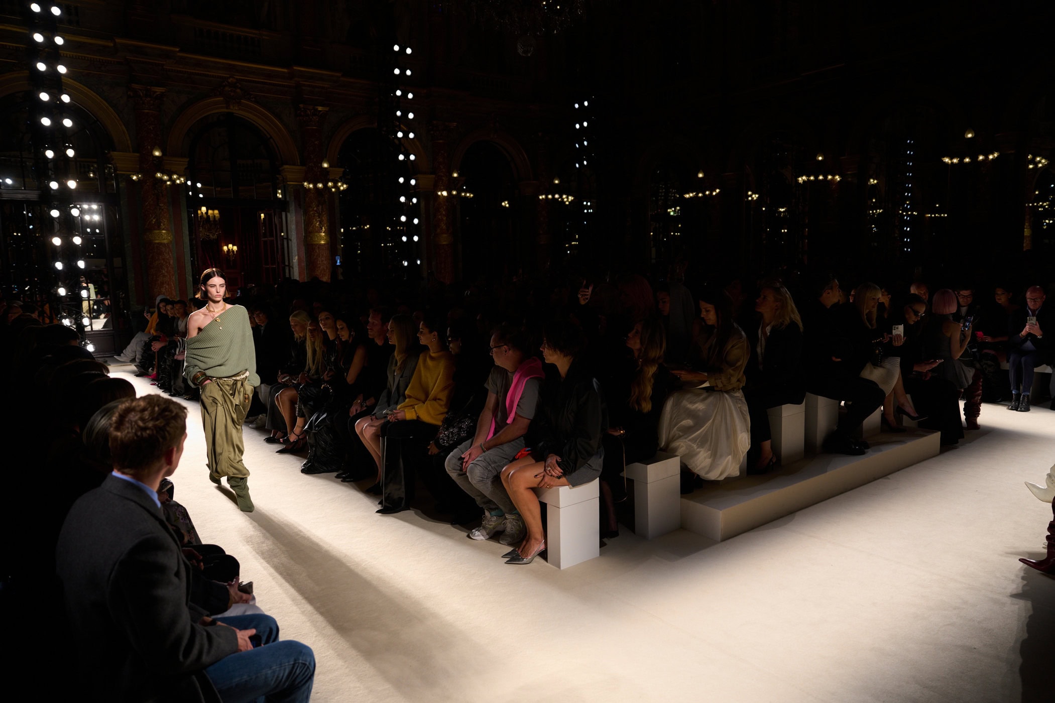 Balmain Spring 2026 Fashion Show Atmosphere