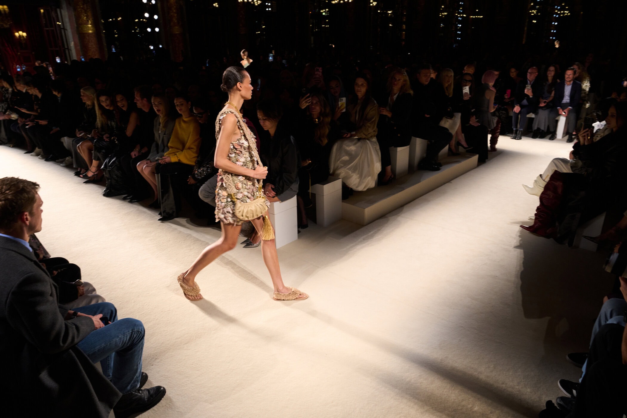 Balmain Spring 2026 Fashion Show Atmosphere