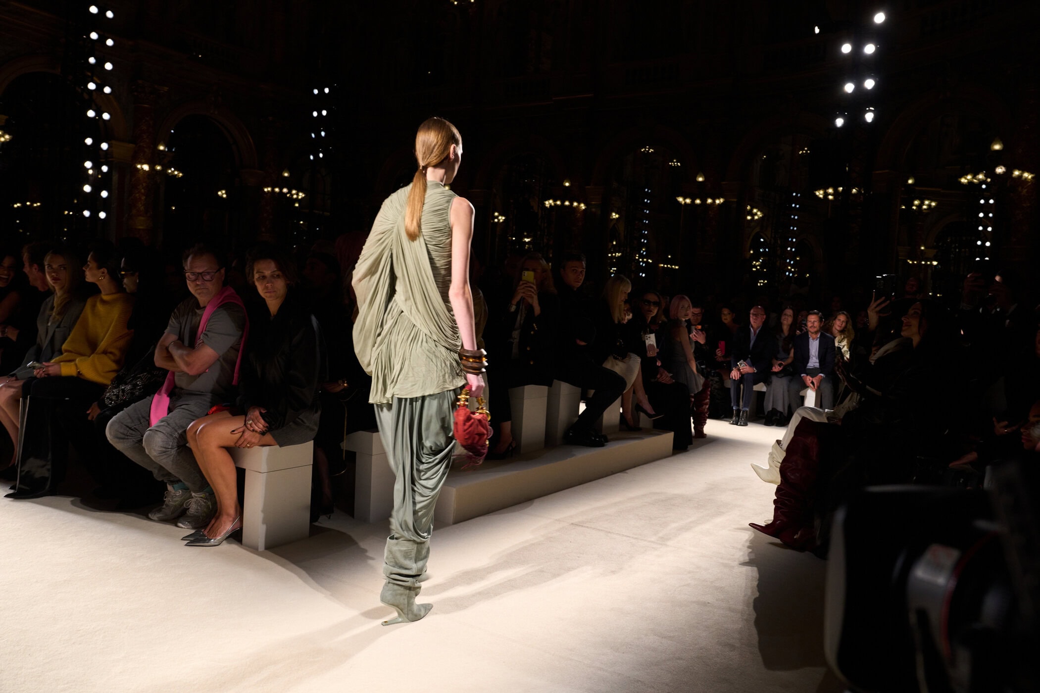 Balmain Spring 2026 Fashion Show Atmosphere