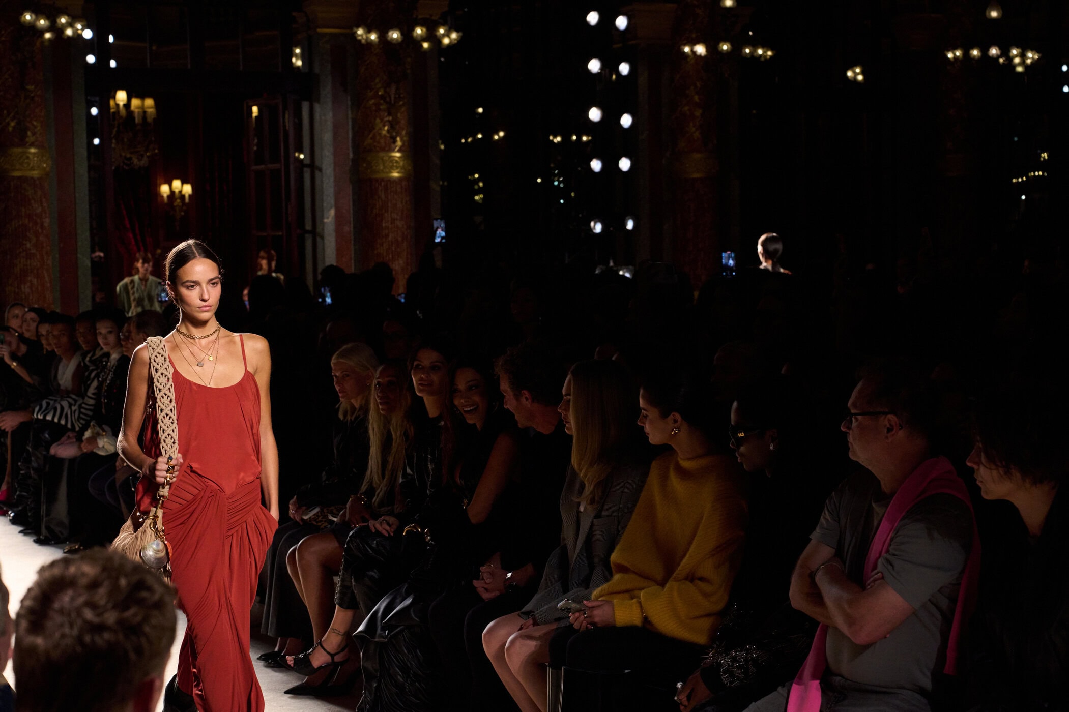 Balmain Spring 2026 Fashion Show Atmosphere