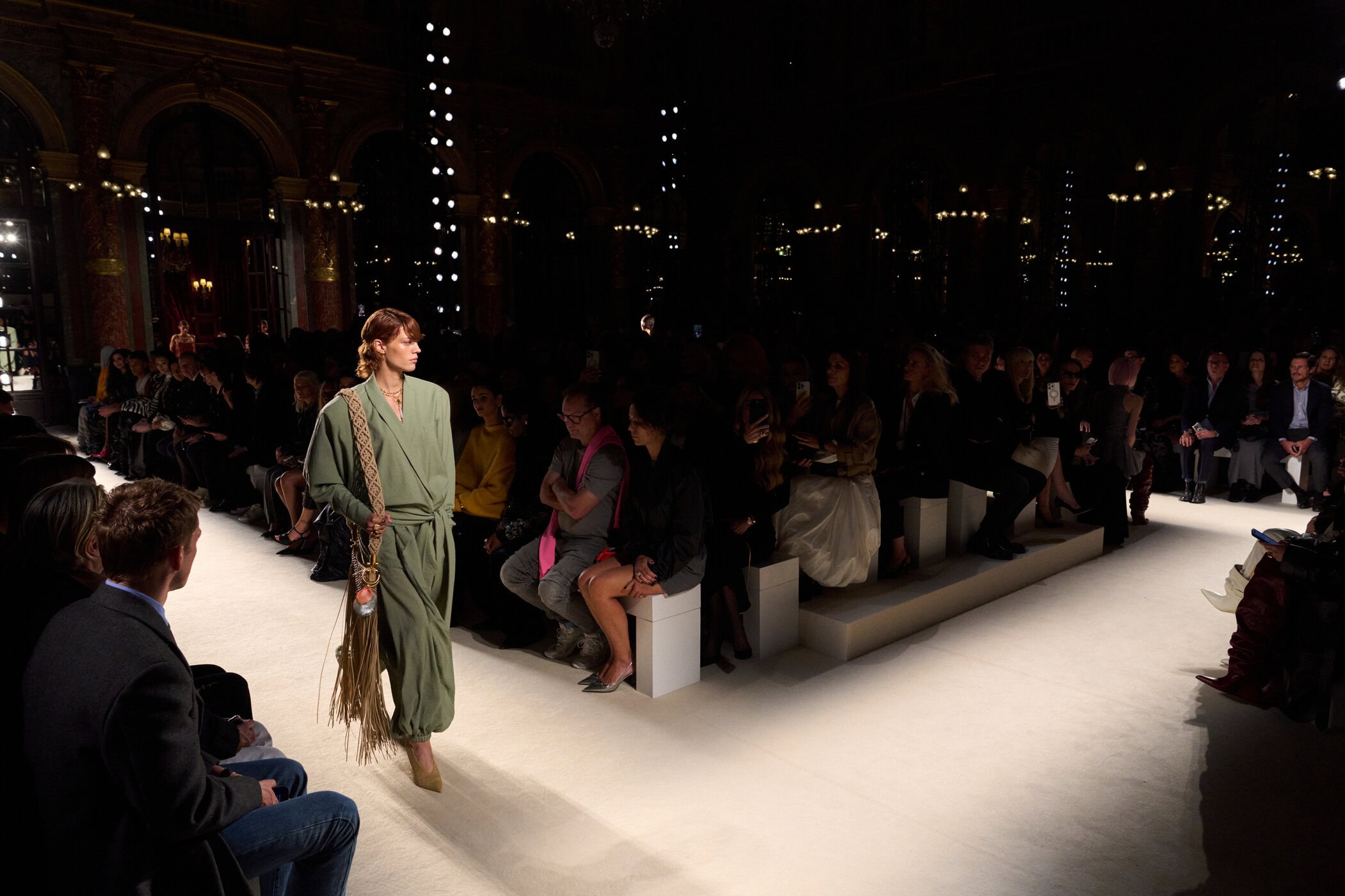 Balmain Spring 2026 Fashion Show Atmosphere