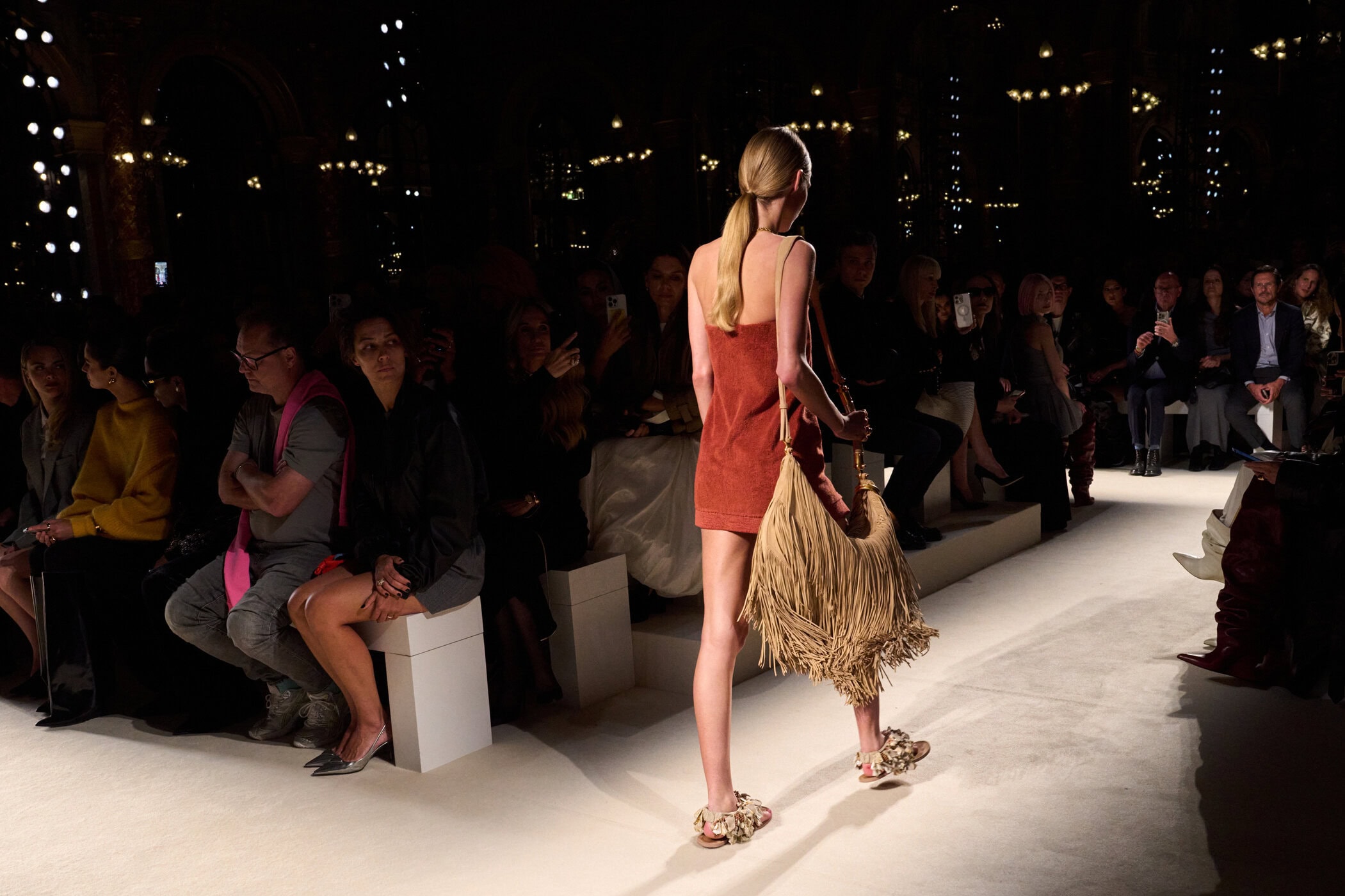 Balmain Spring 2026 Fashion Show Atmosphere