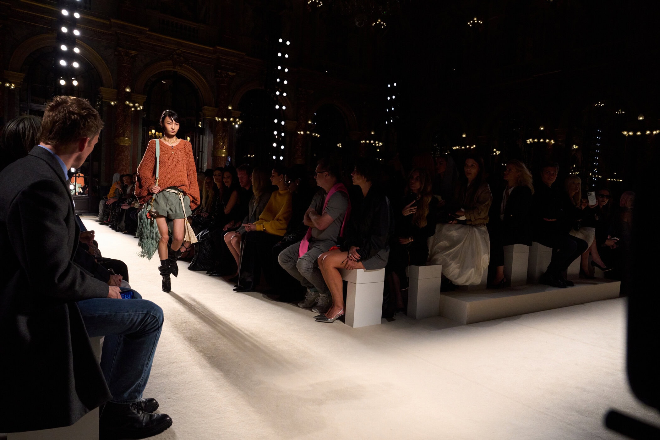 Balmain Spring 2026 Fashion Show Atmosphere