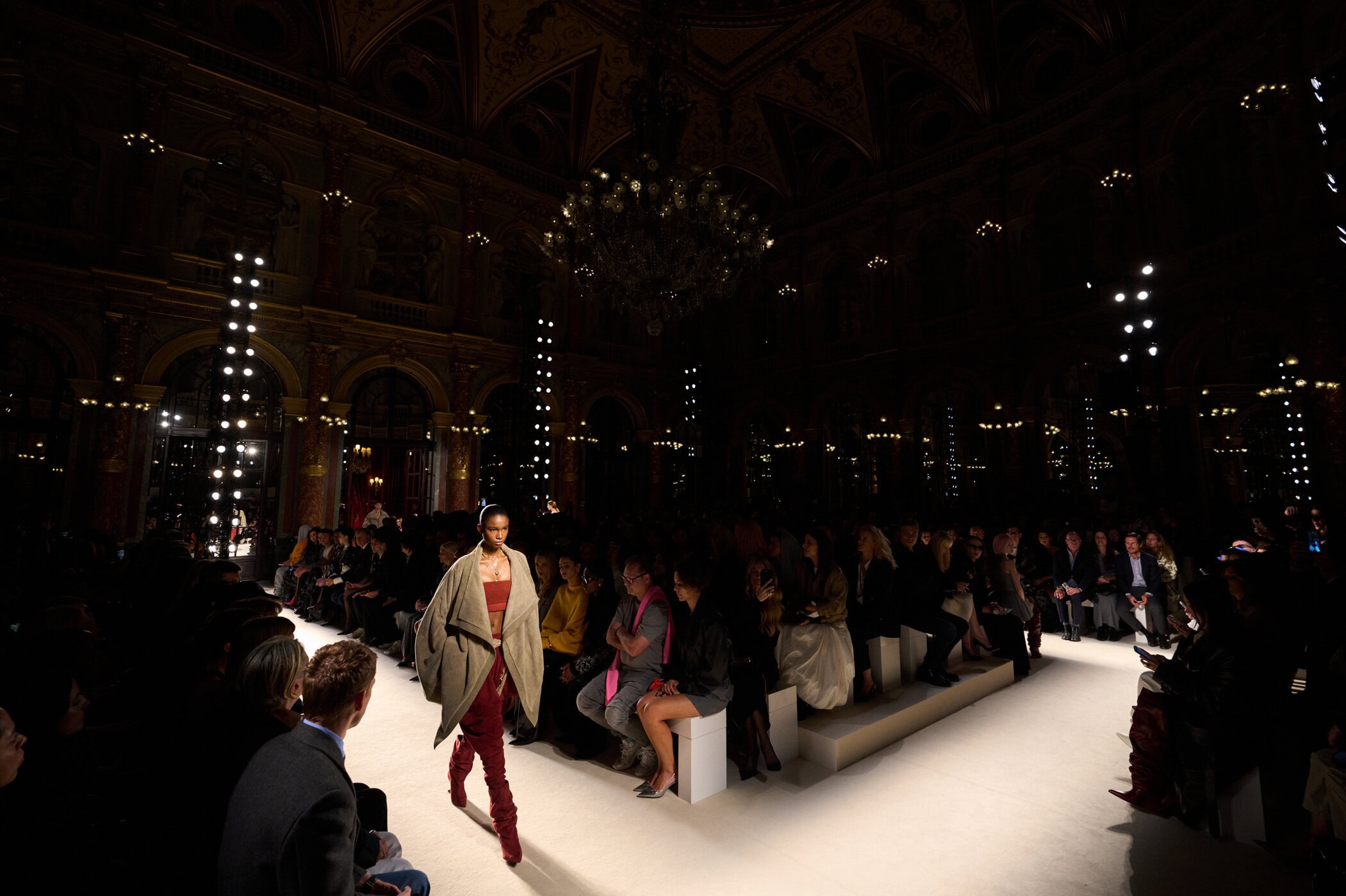 Balmain Spring 2026 Fashion Show Atmosphere