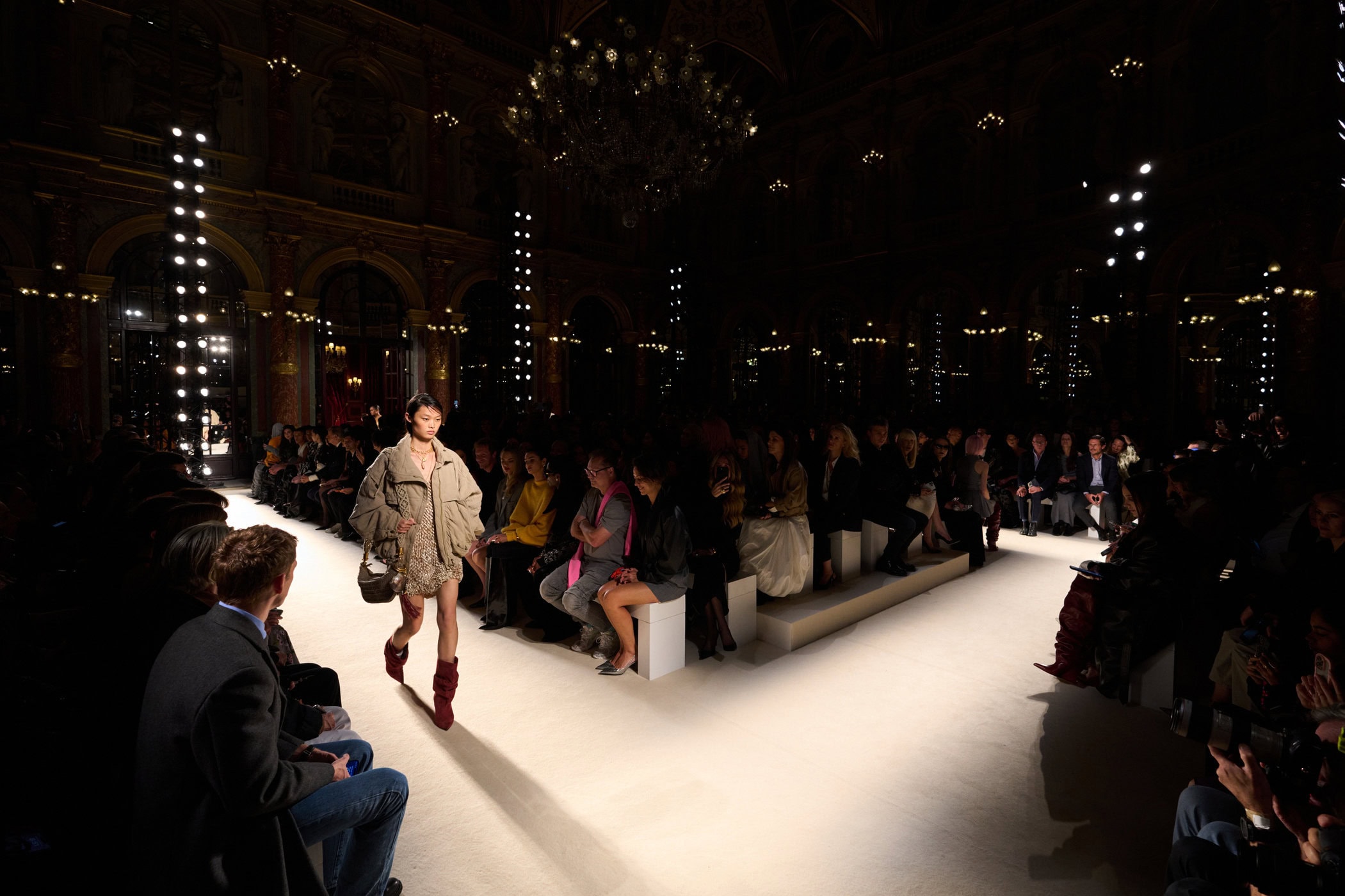 Balmain Spring 2026 Fashion Show Atmosphere