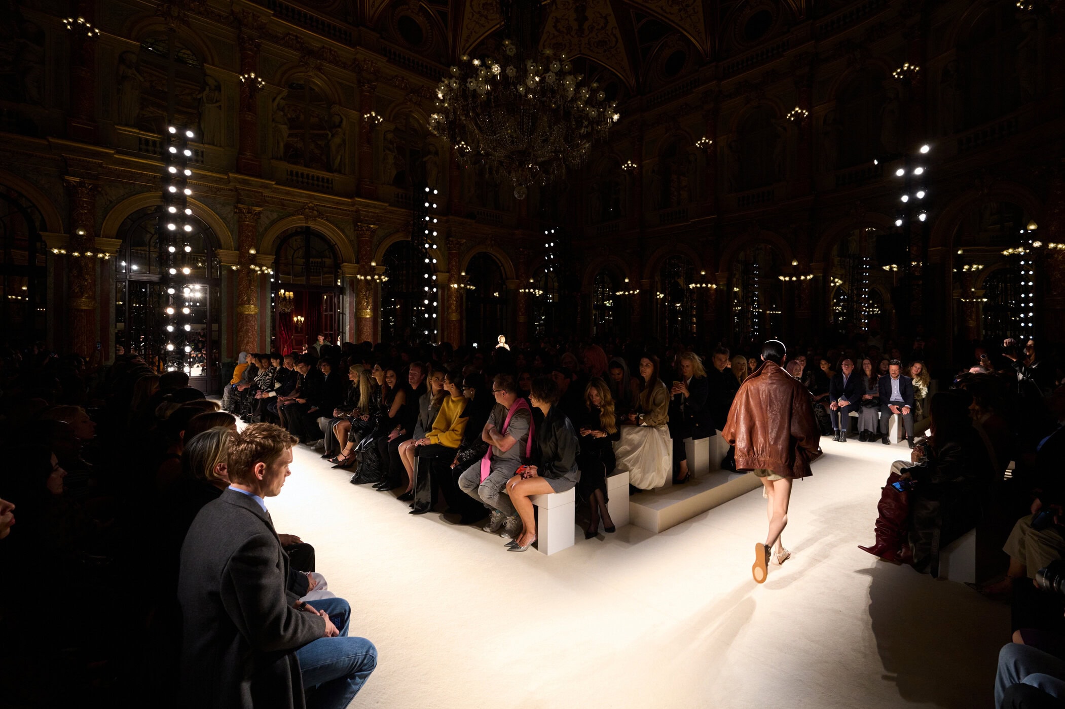Balmain Spring 2026 Fashion Show Atmosphere