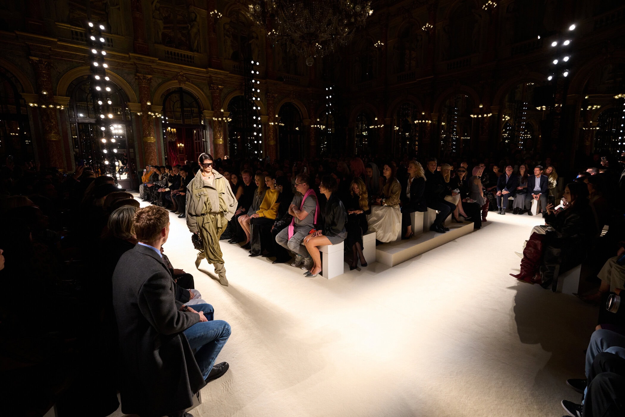Balmain Spring 2026 Fashion Show Atmosphere