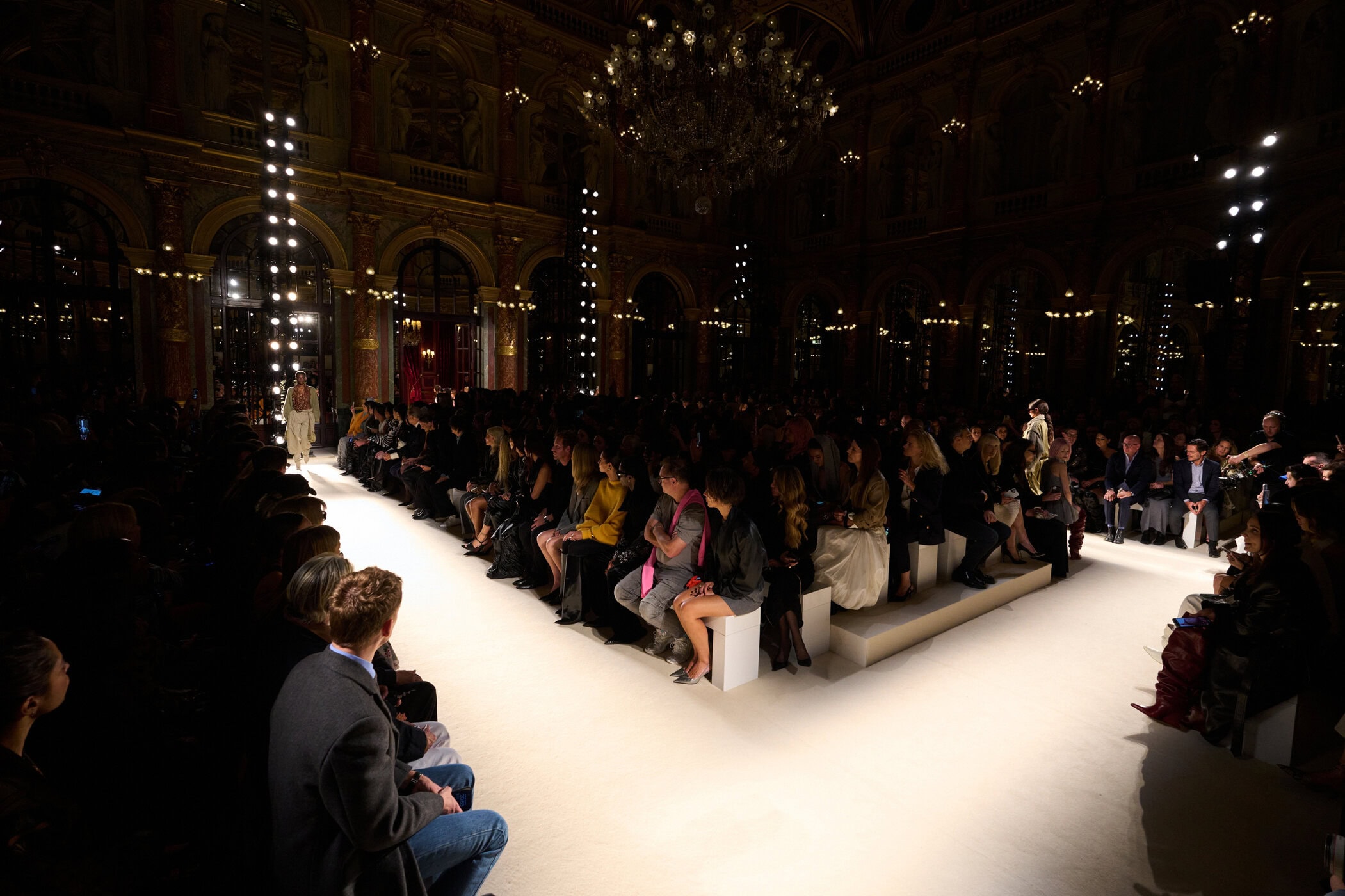 Balmain Spring 2026 Fashion Show Atmosphere