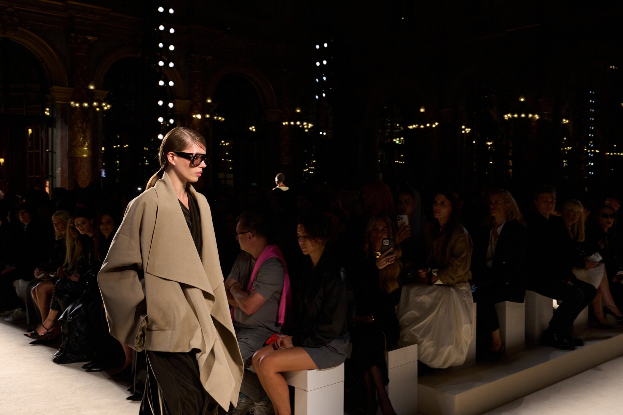 Balmain Spring 2026 Fashion Show Atmosphere