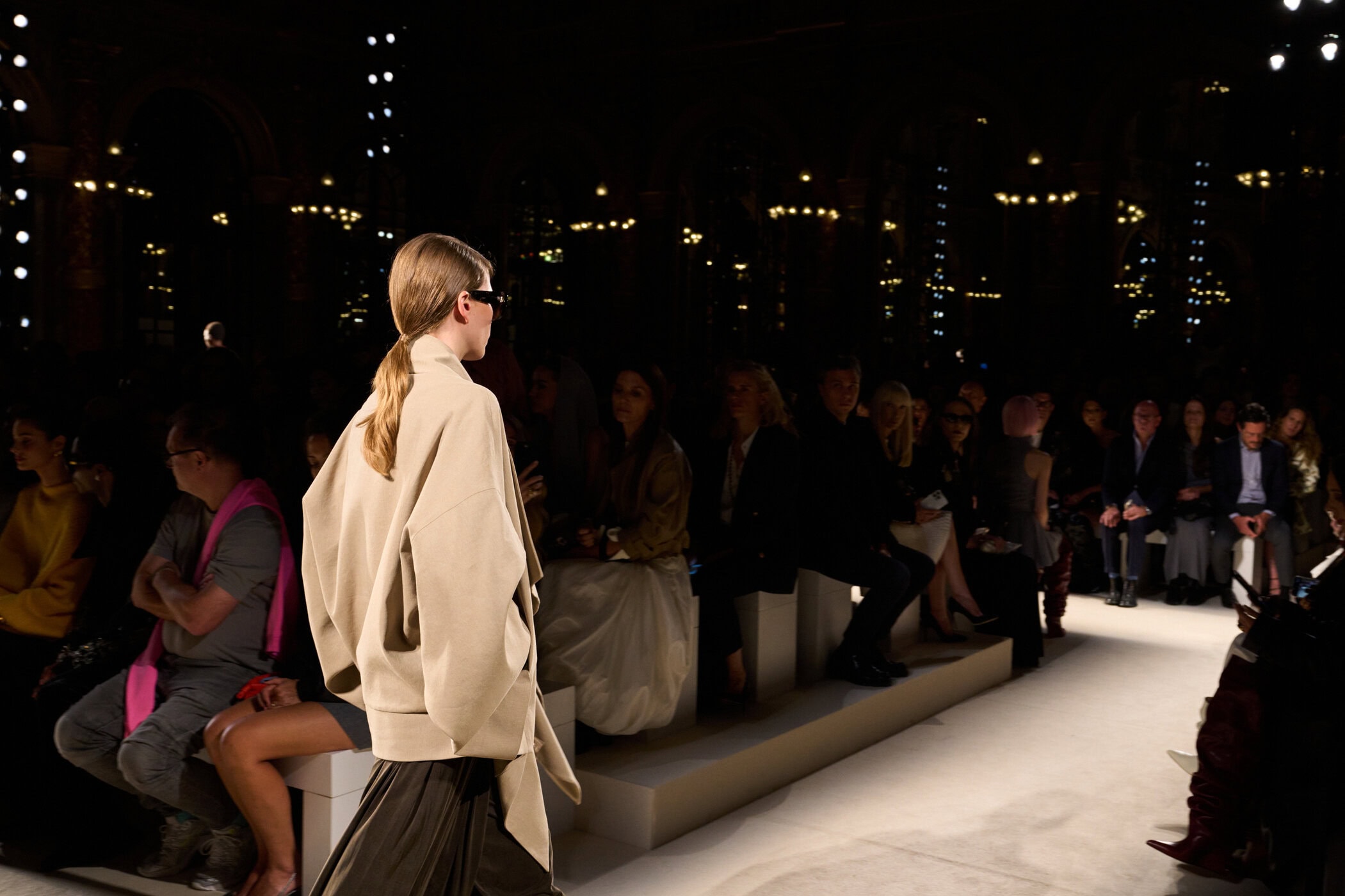 Balmain Spring 2026 Fashion Show Atmosphere