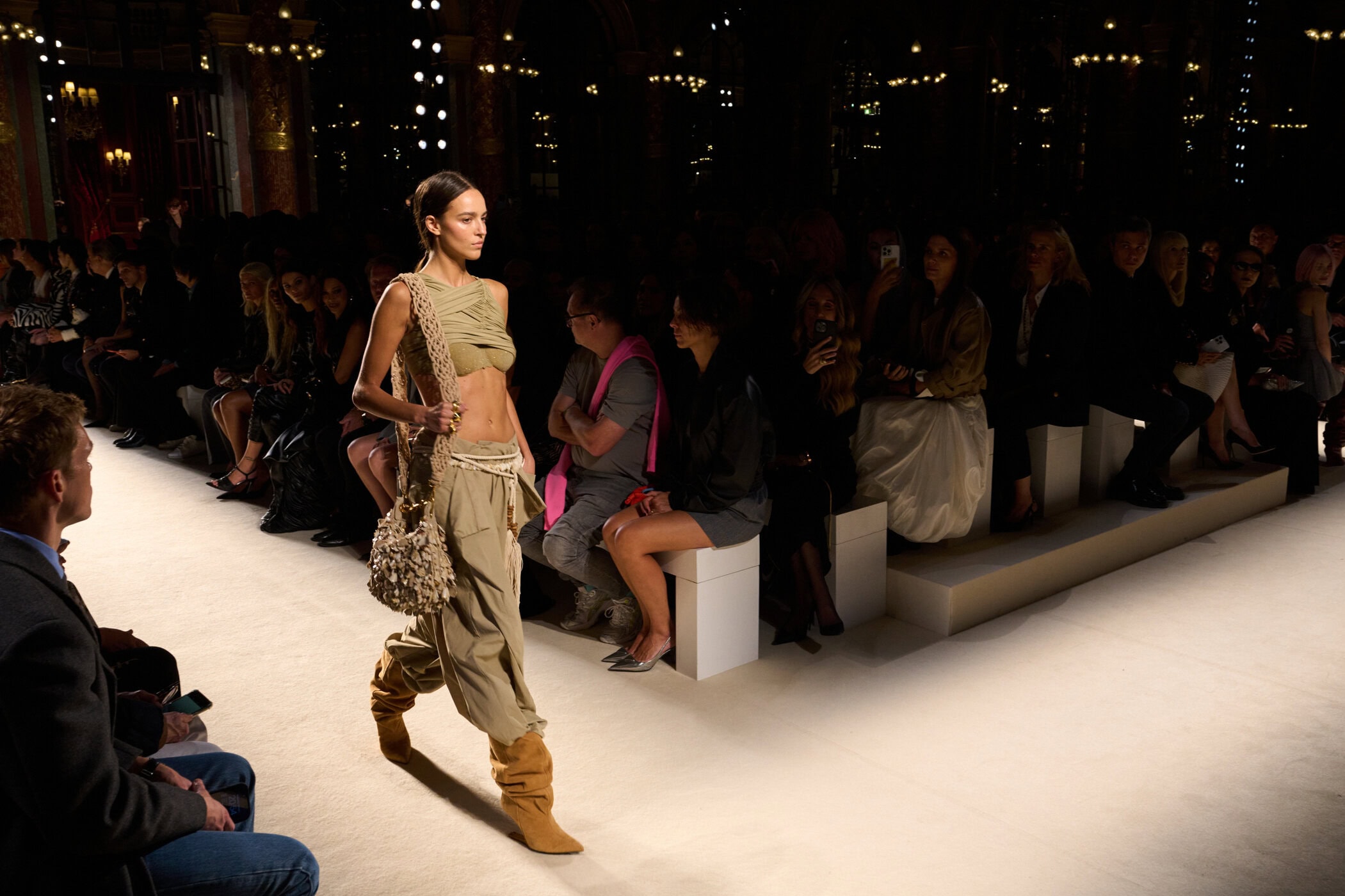 Balmain Spring 2026 Fashion Show Atmosphere