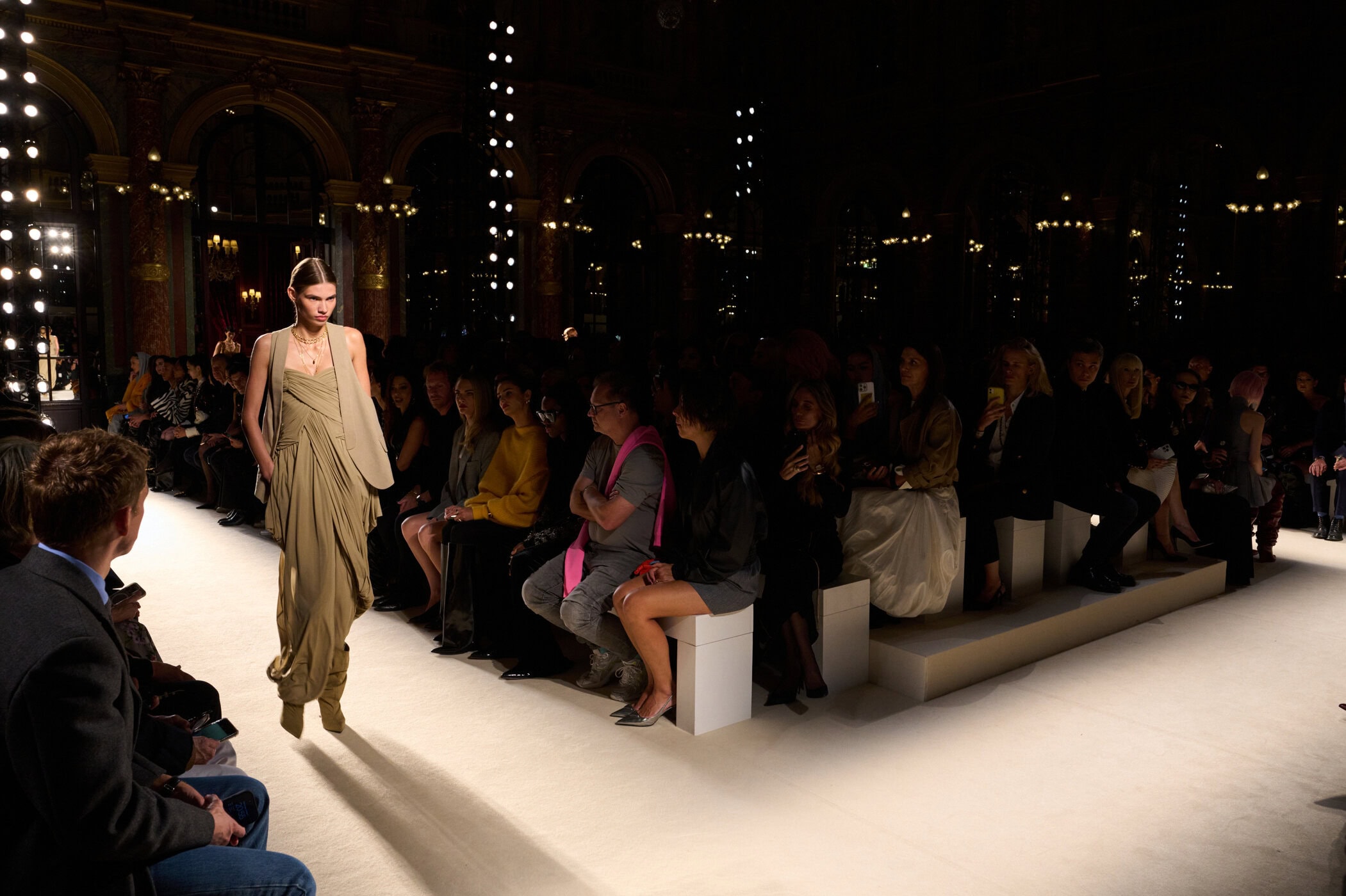 Balmain Spring 2026 Fashion Show Atmosphere