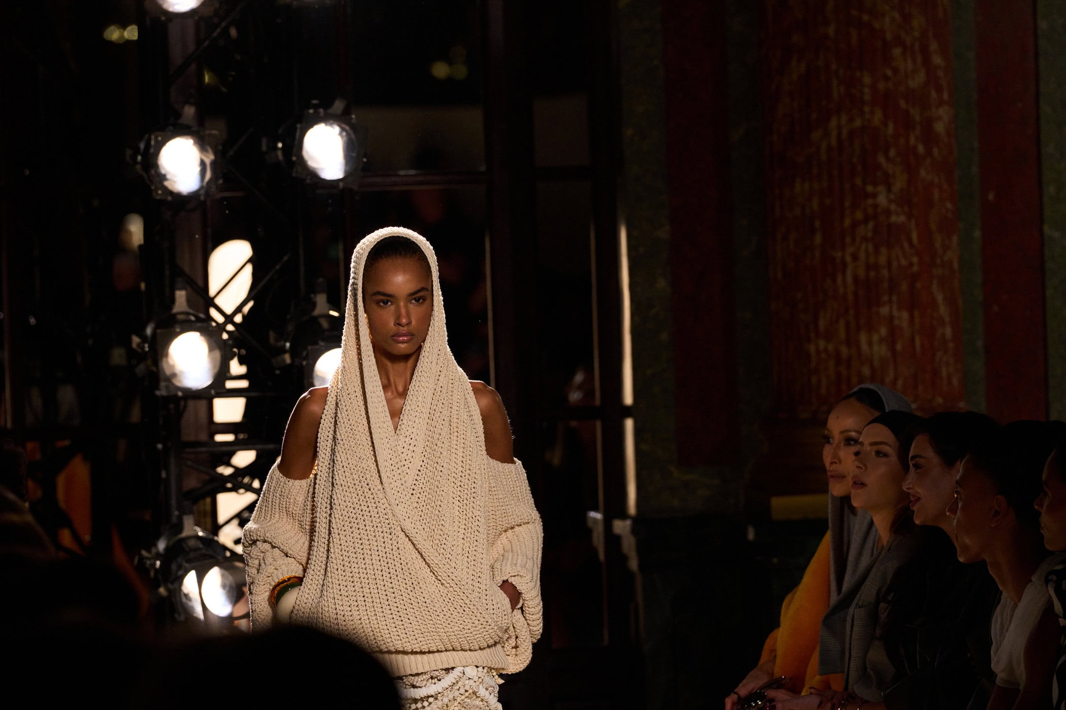 Balmain Spring 2026 Fashion Show Atmosphere