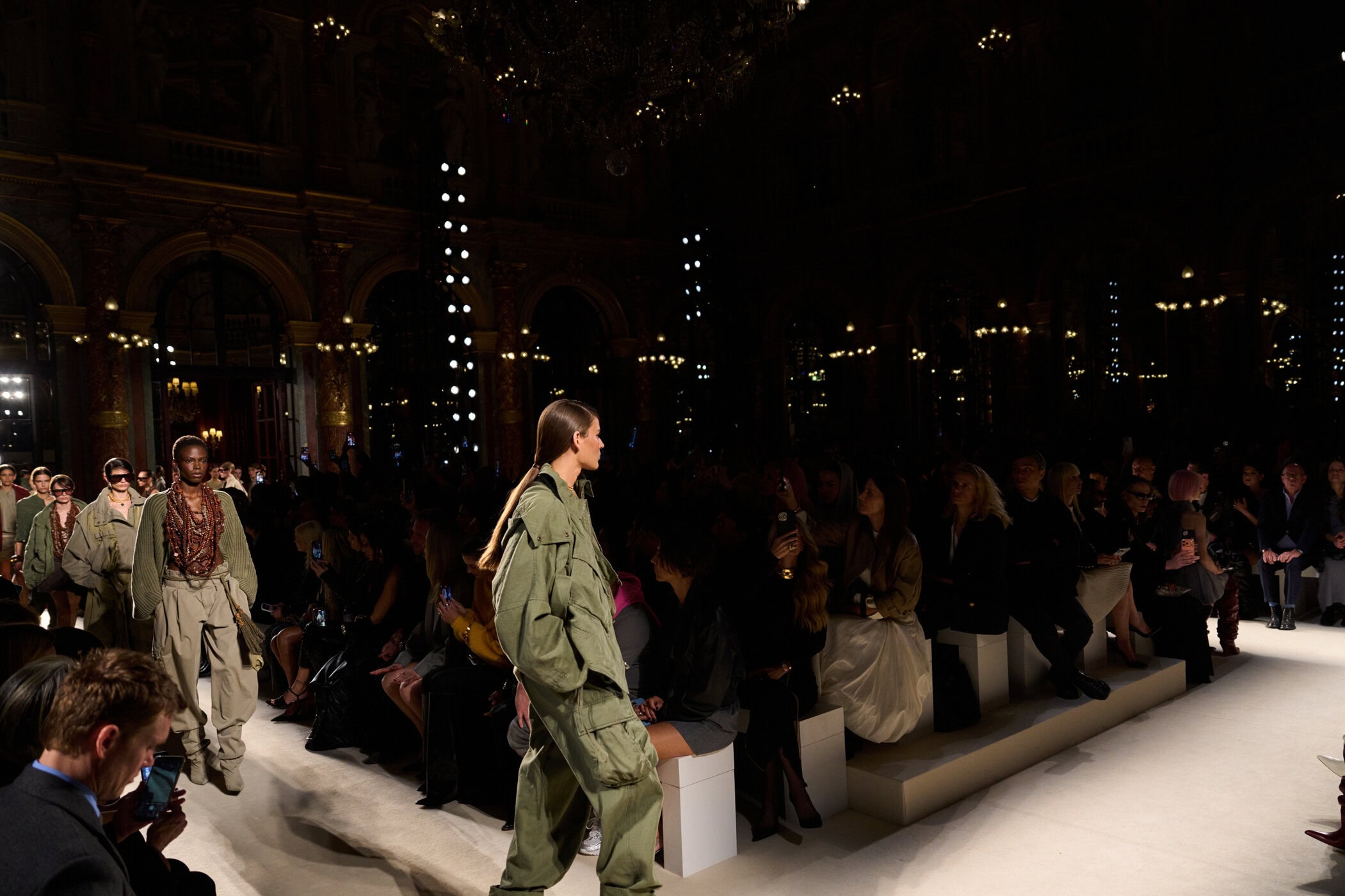 Balmain Spring 2026 Fashion Show Atmosphere
