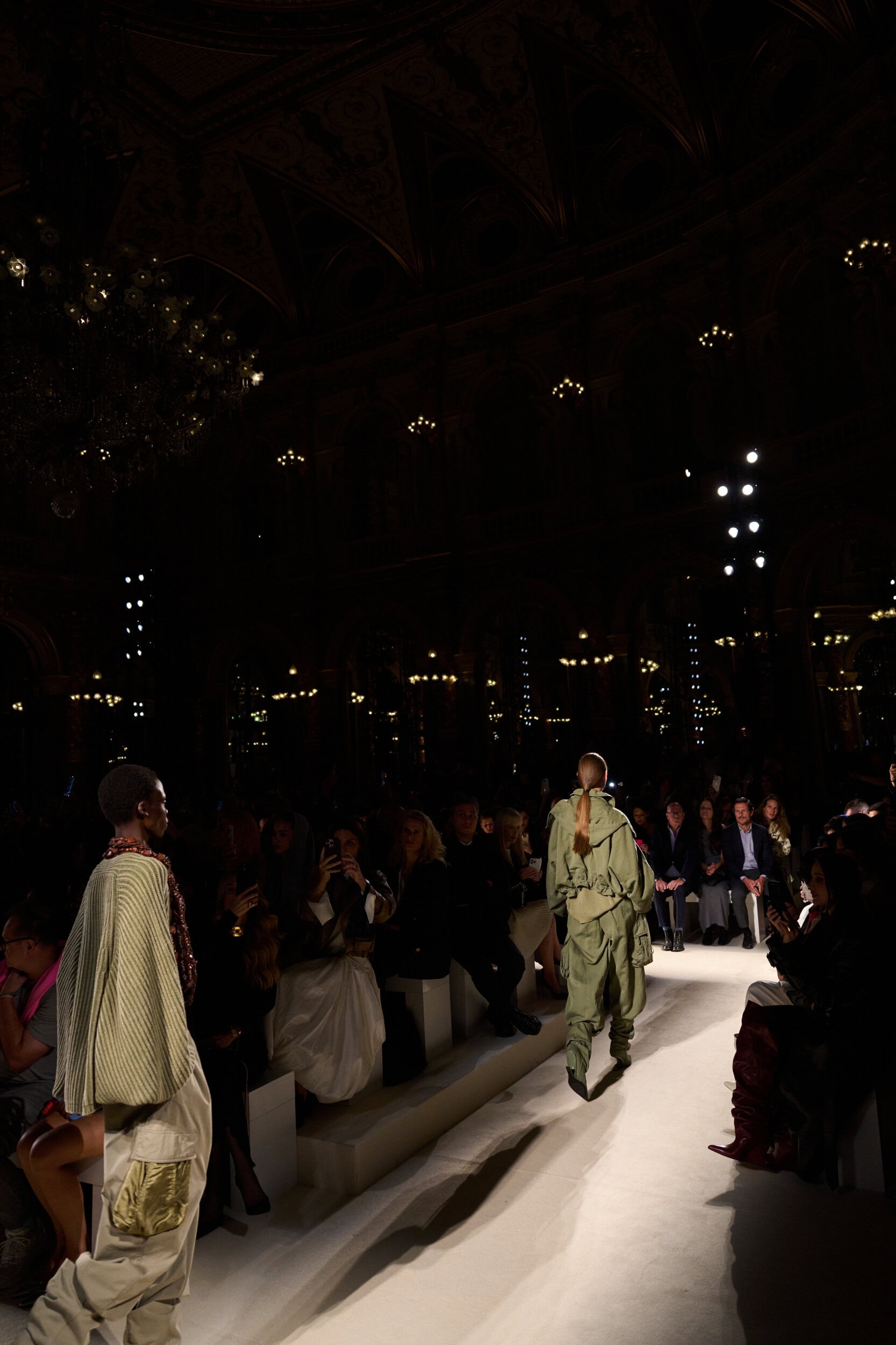 Balmain Spring 2026 Fashion Show Atmosphere
