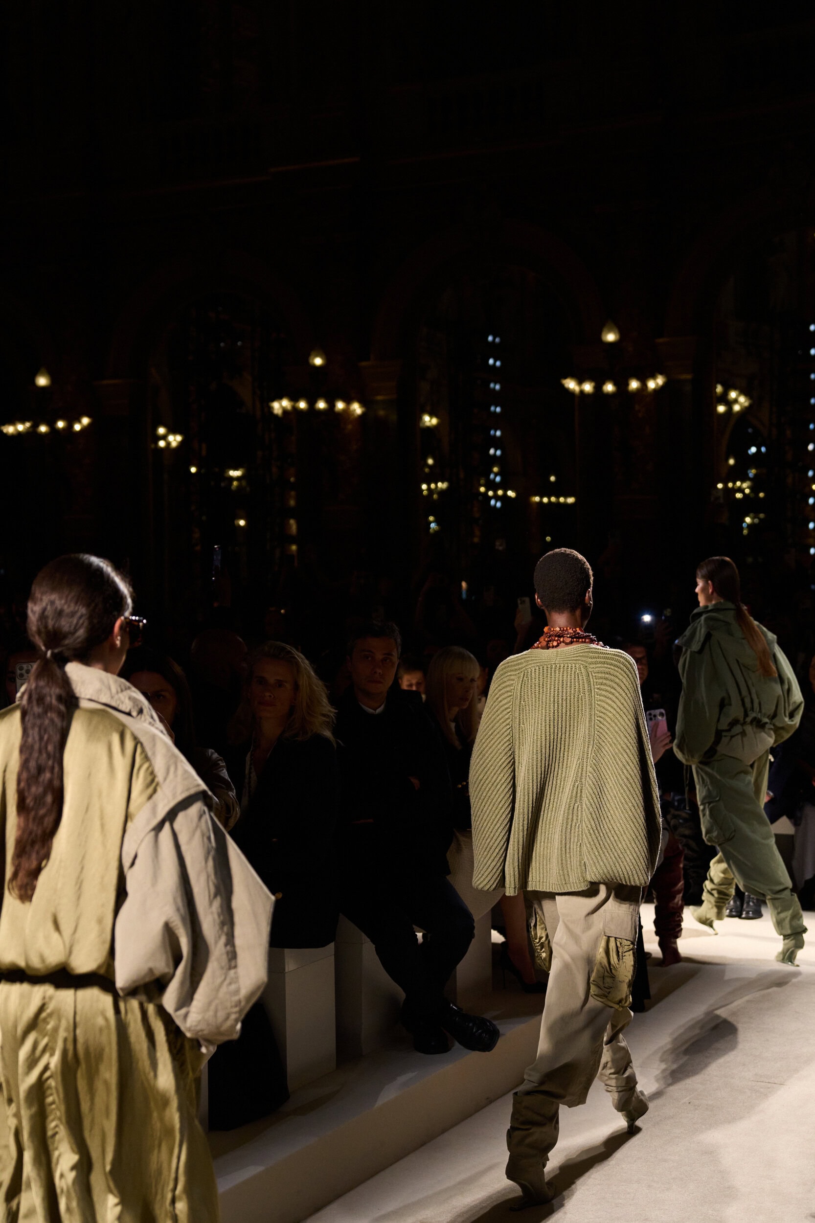 Balmain Spring 2026 Fashion Show Atmosphere