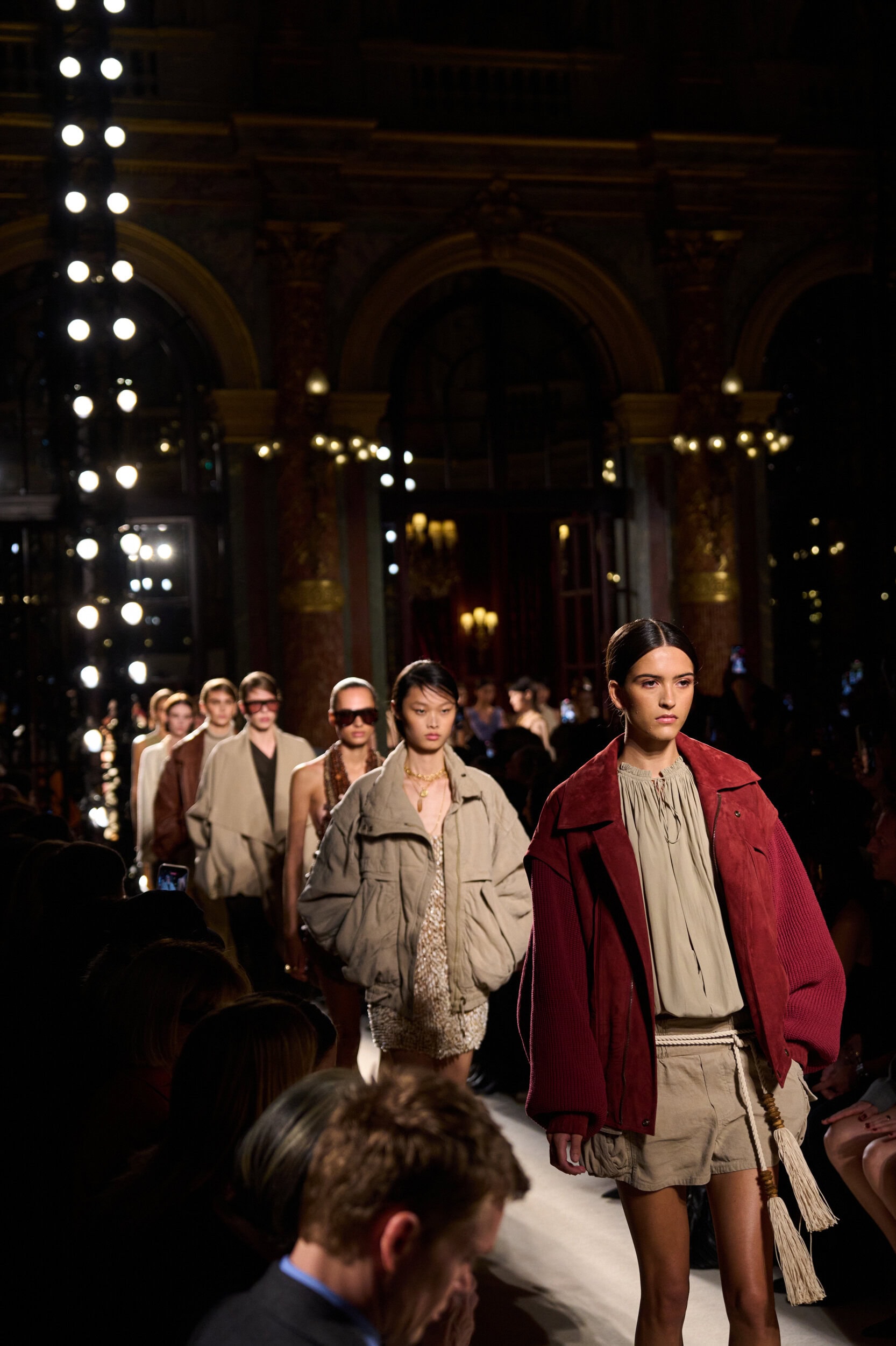 Balmain Spring 2026 Fashion Show Atmosphere