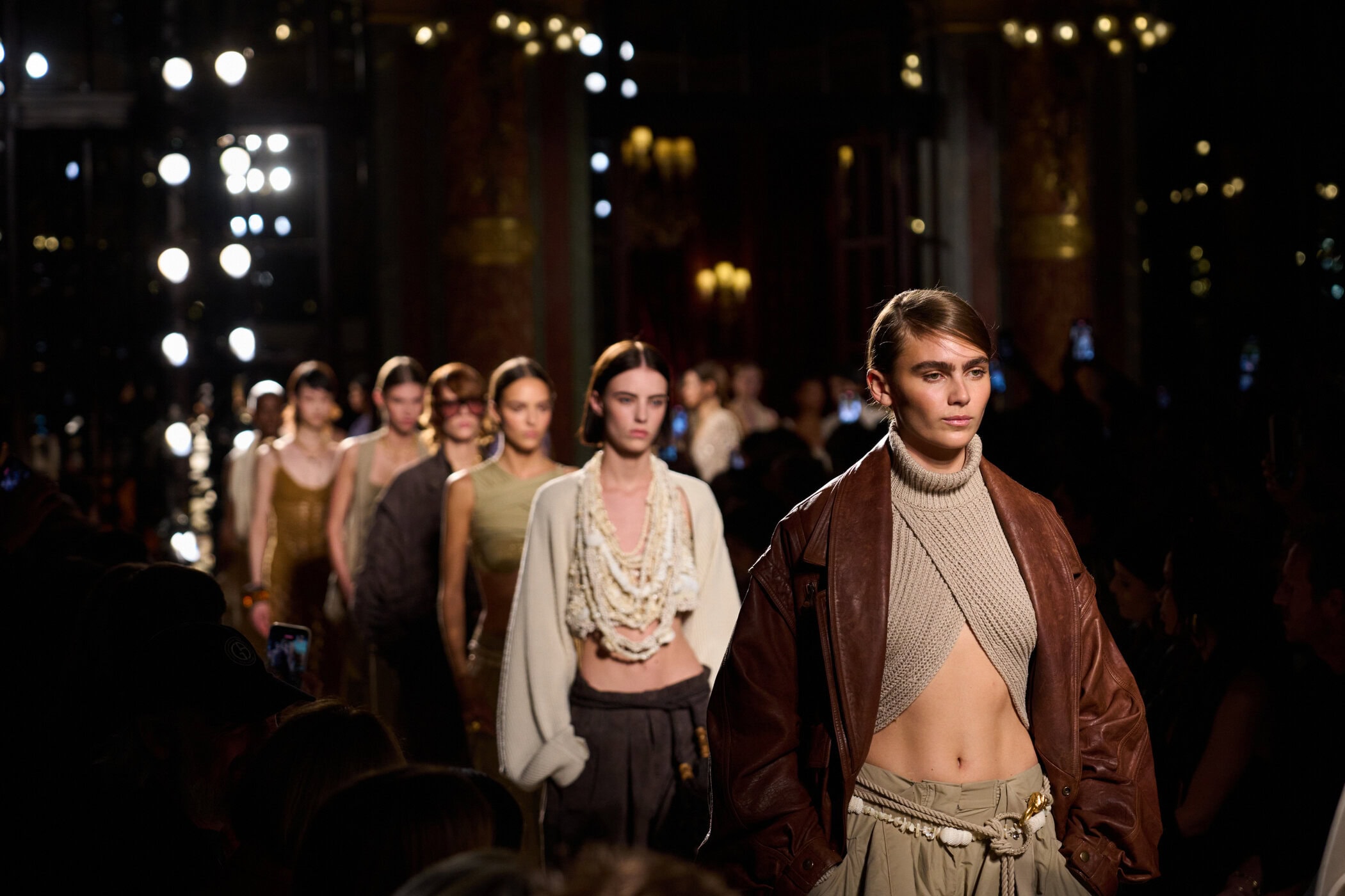 Balmain Spring 2026 Fashion Show Atmosphere