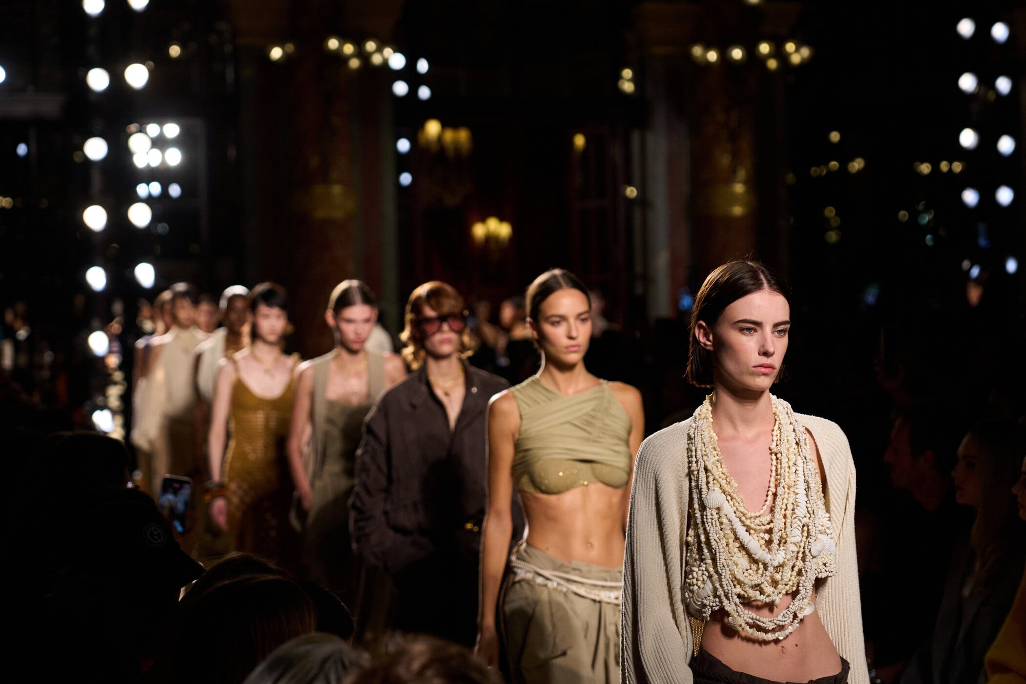 Balmain Spring 2026 Fashion Show Atmosphere