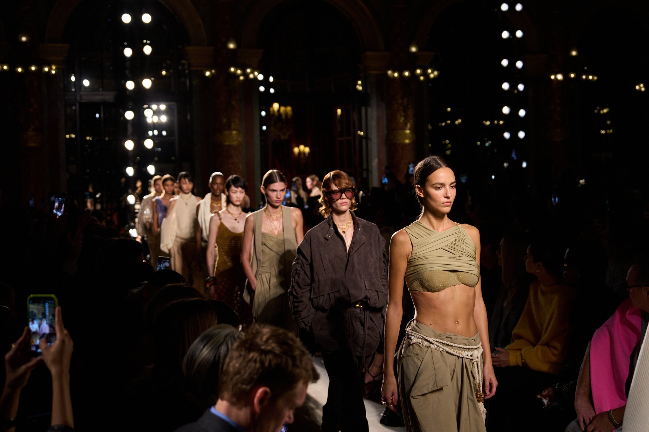 Balmain Spring 2026 Fashion Show Atmosphere
