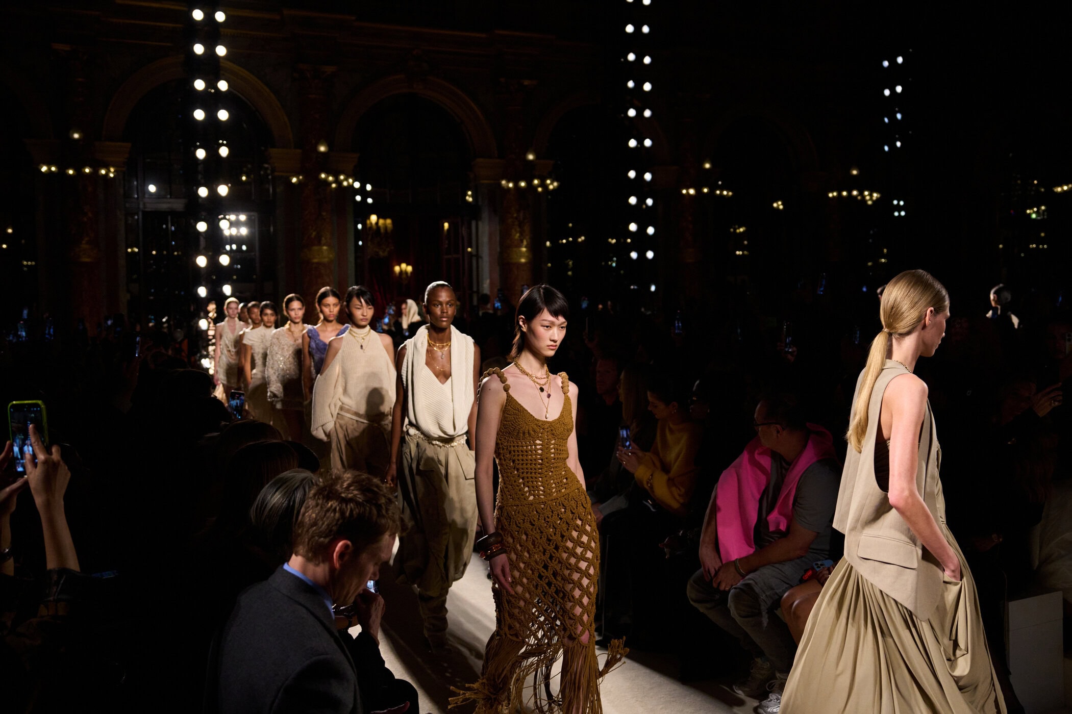 Balmain Spring 2026 Fashion Show Atmosphere