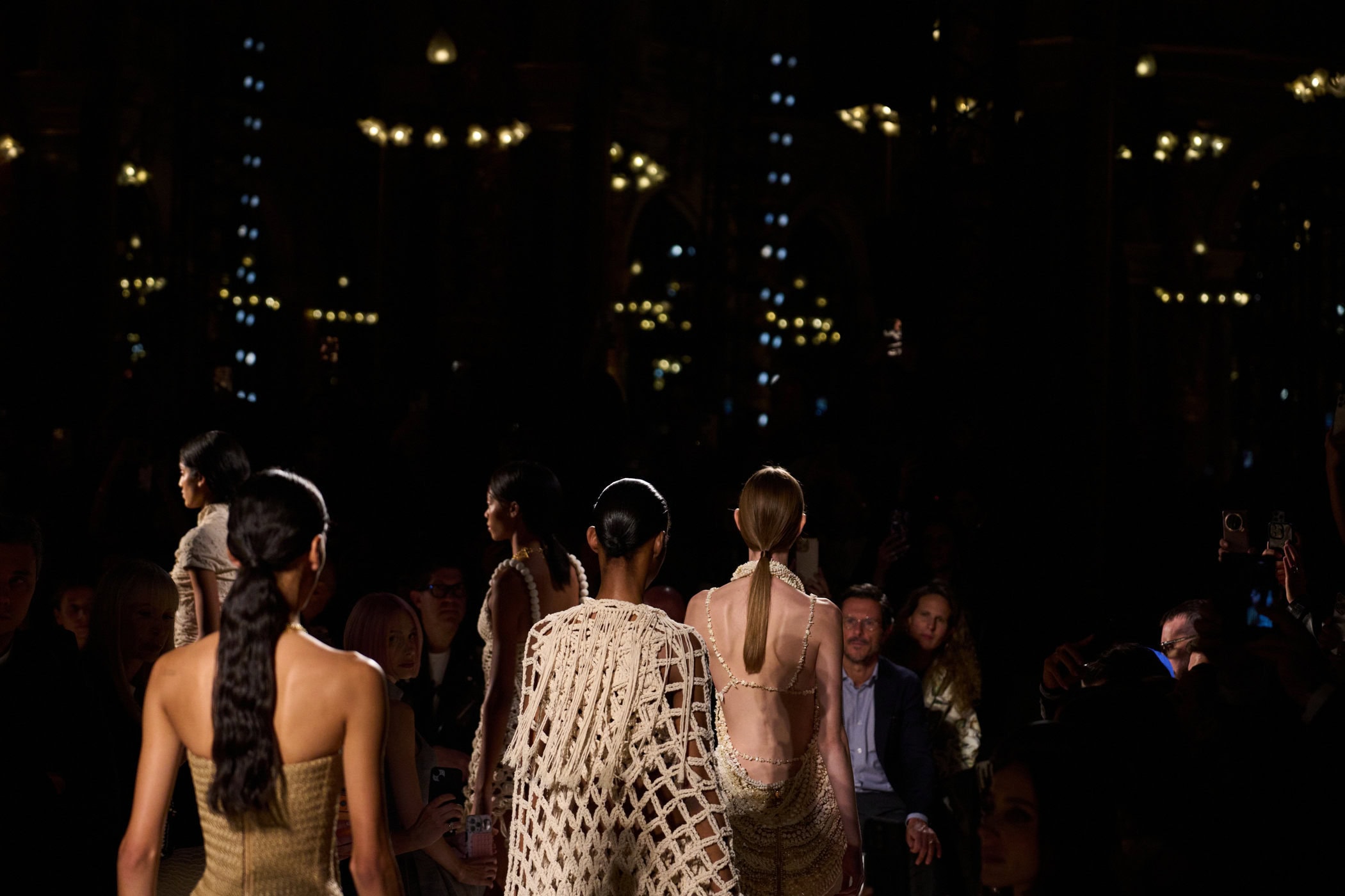 Balmain Spring 2026 Fashion Show Atmosphere