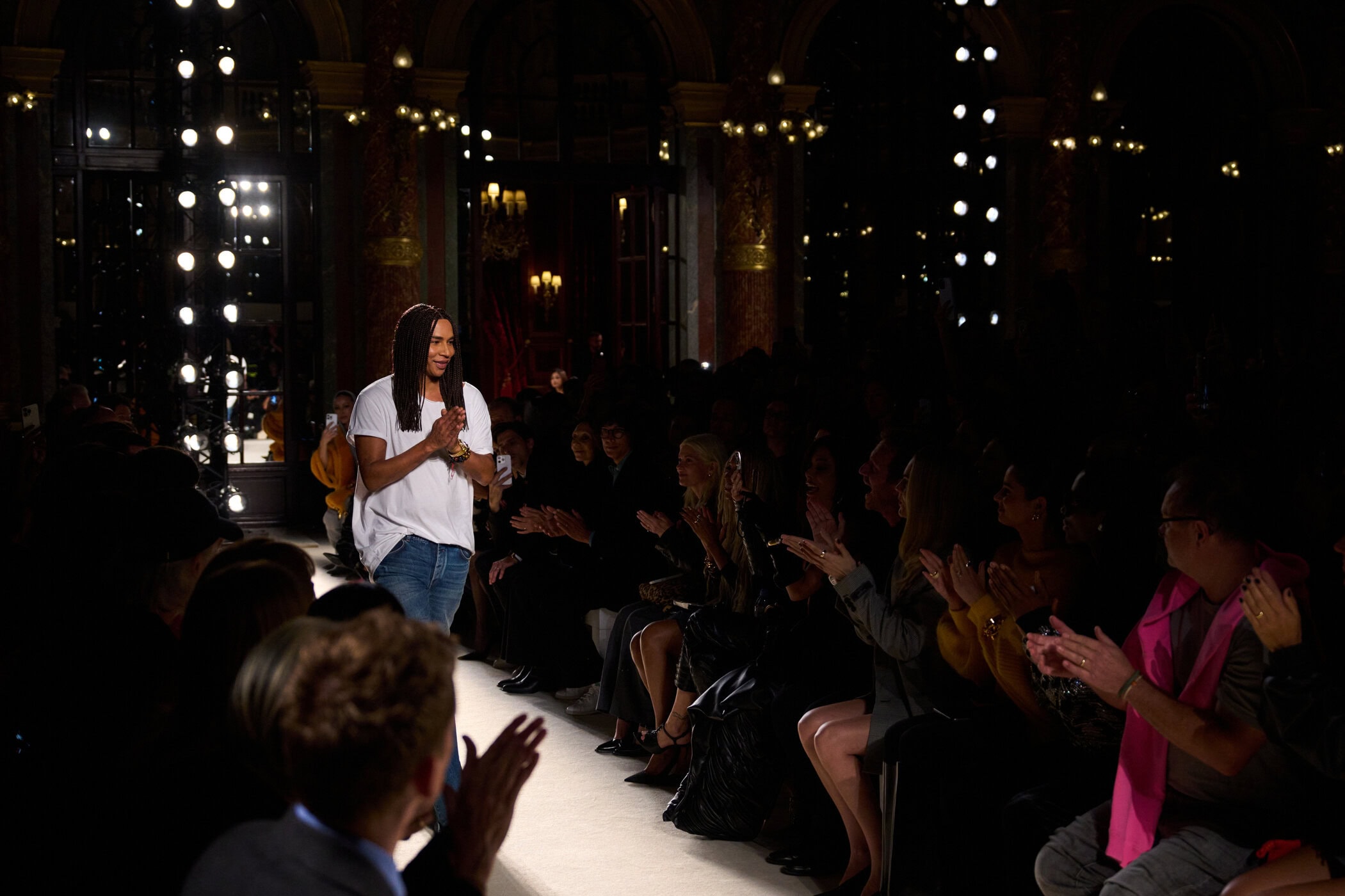 Balmain Spring 2026 Fashion Show Atmosphere