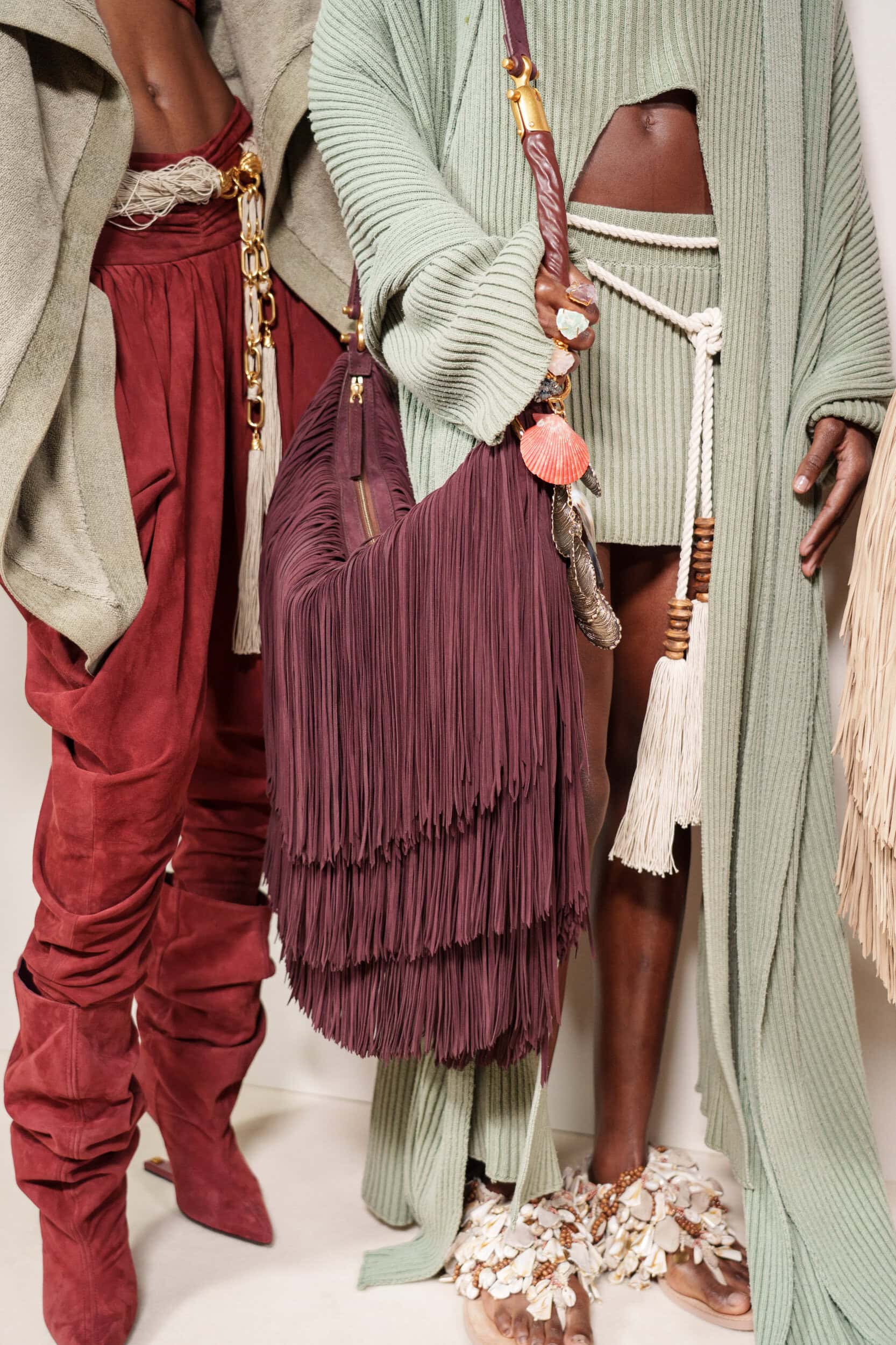 Balmain Spring 2026 Fashion Show Backstage