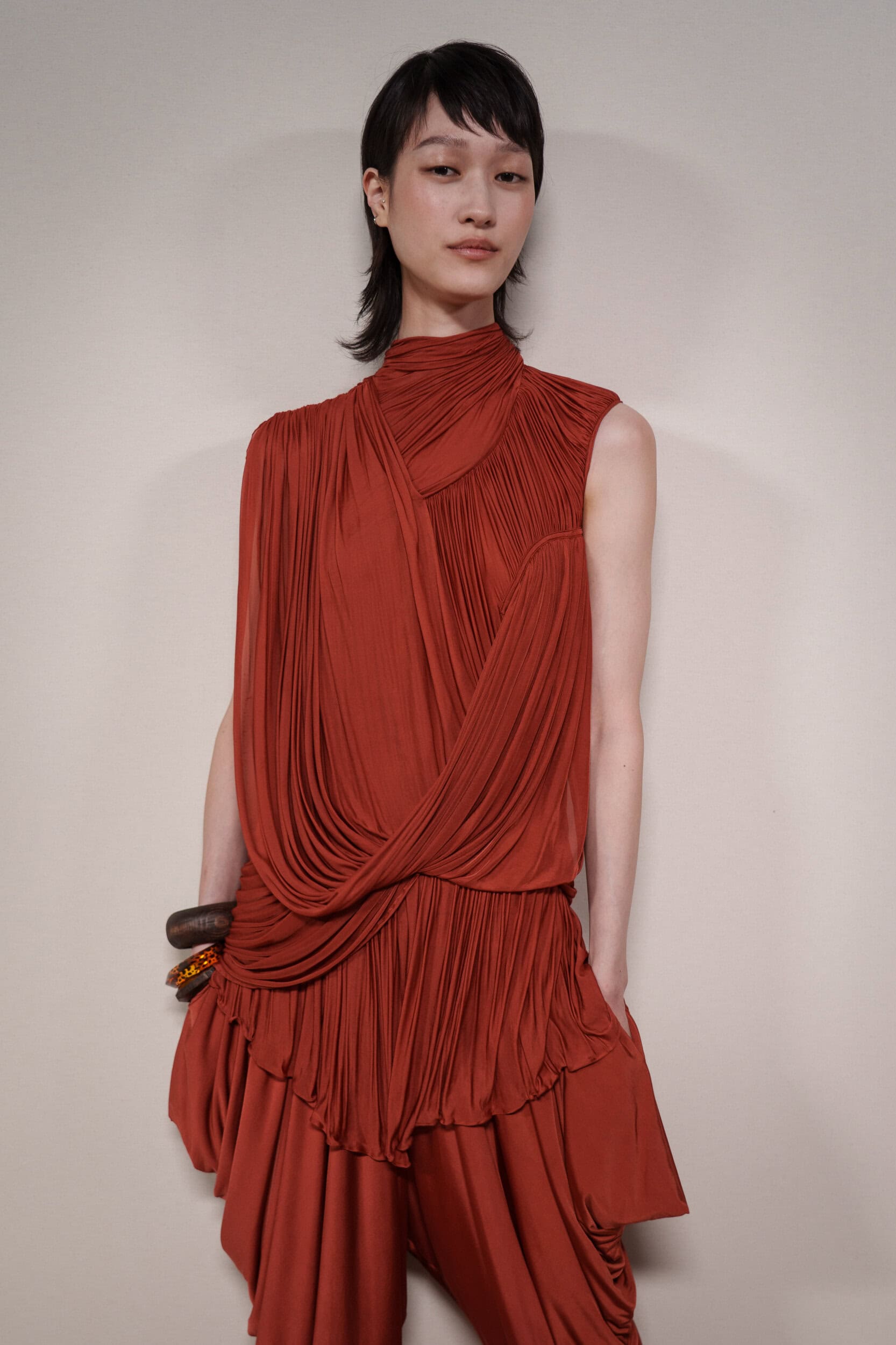 Balmain Spring 2026 Fashion Show Backstage