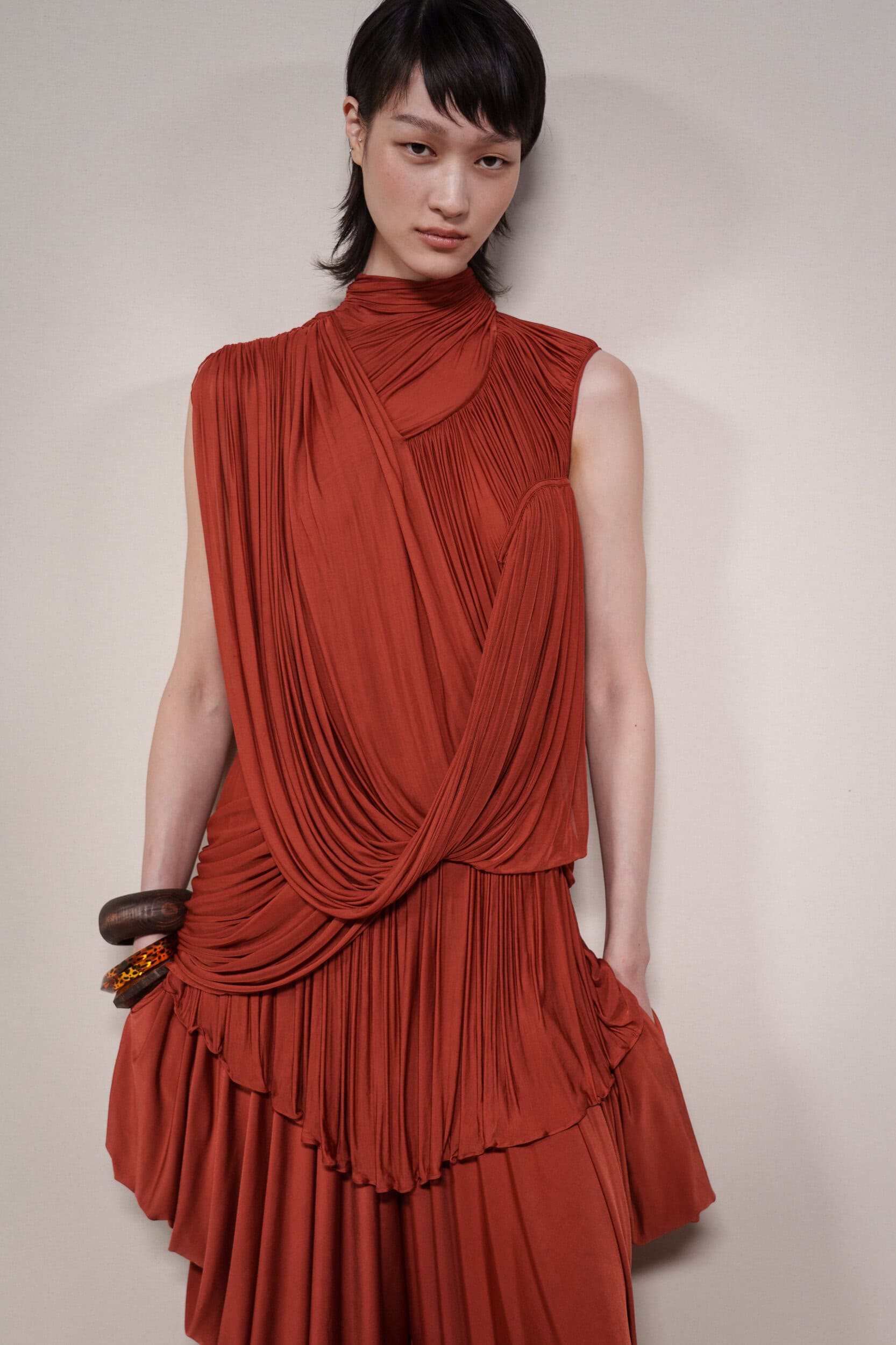 Balmain Spring 2026 Fashion Show Backstage