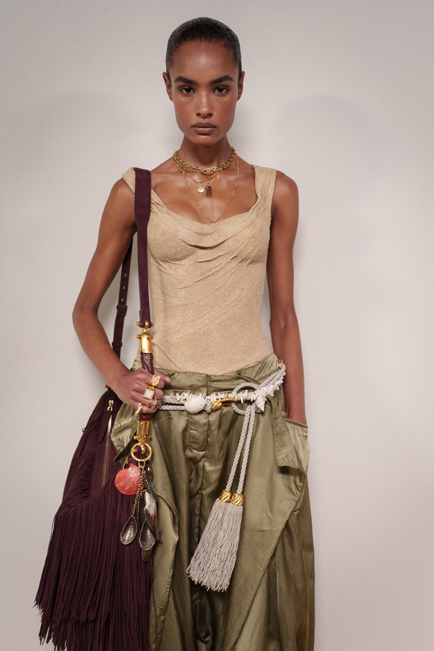 Balmain Spring 2026 Fashion Show Backstage