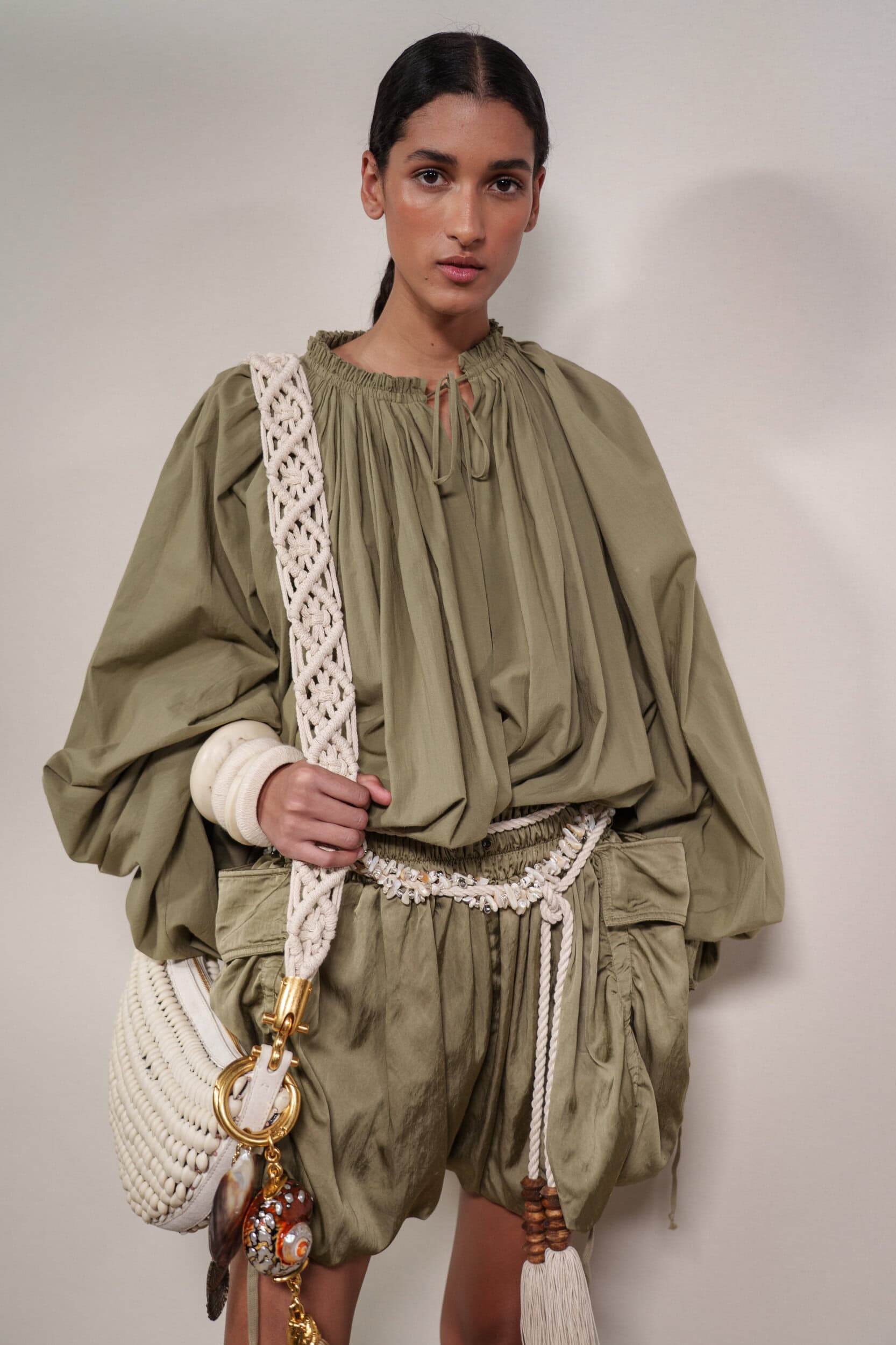 Balmain Spring 2026 Fashion Show Backstage