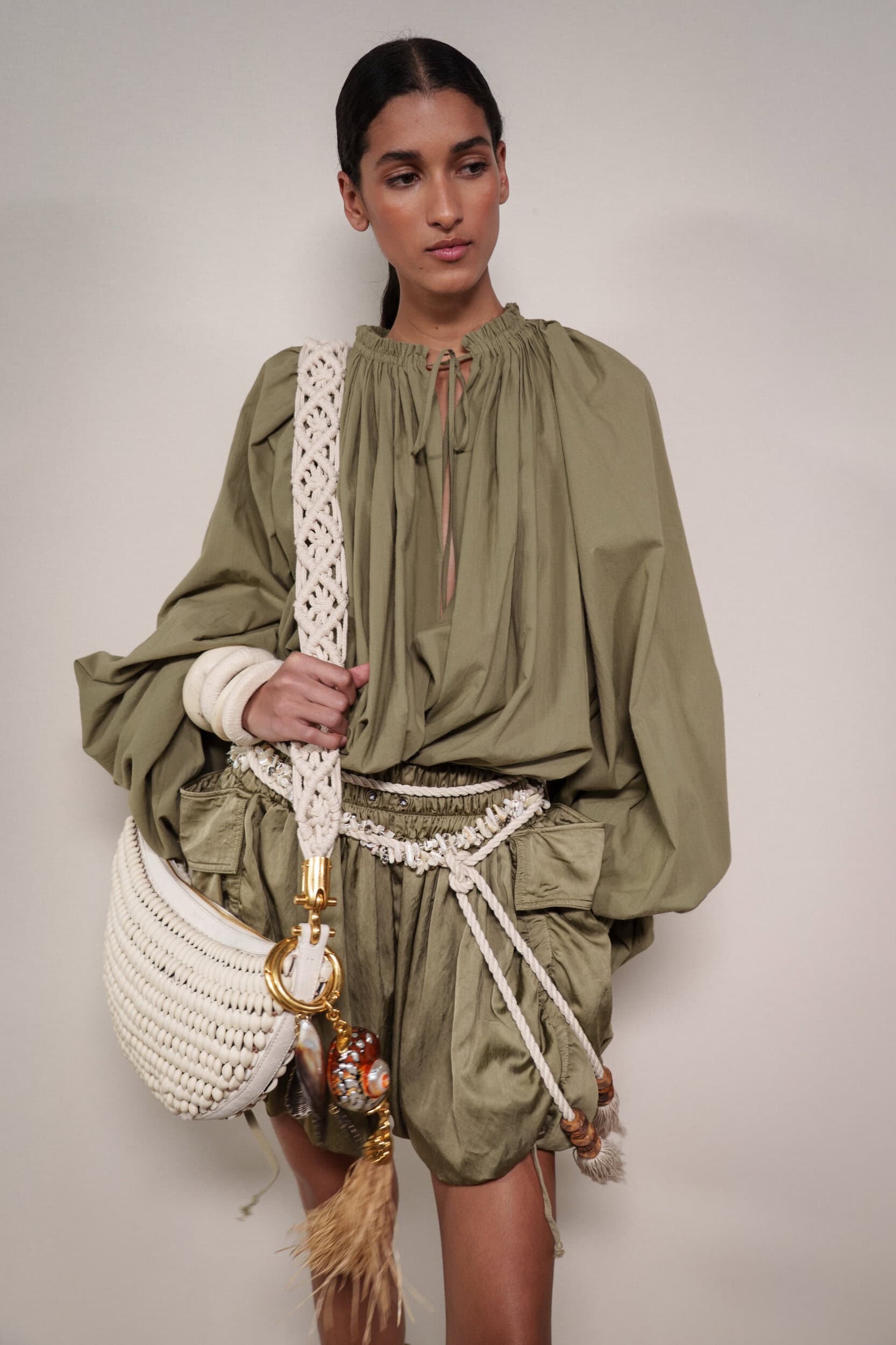 Balmain Spring 2026 Fashion Show Backstage