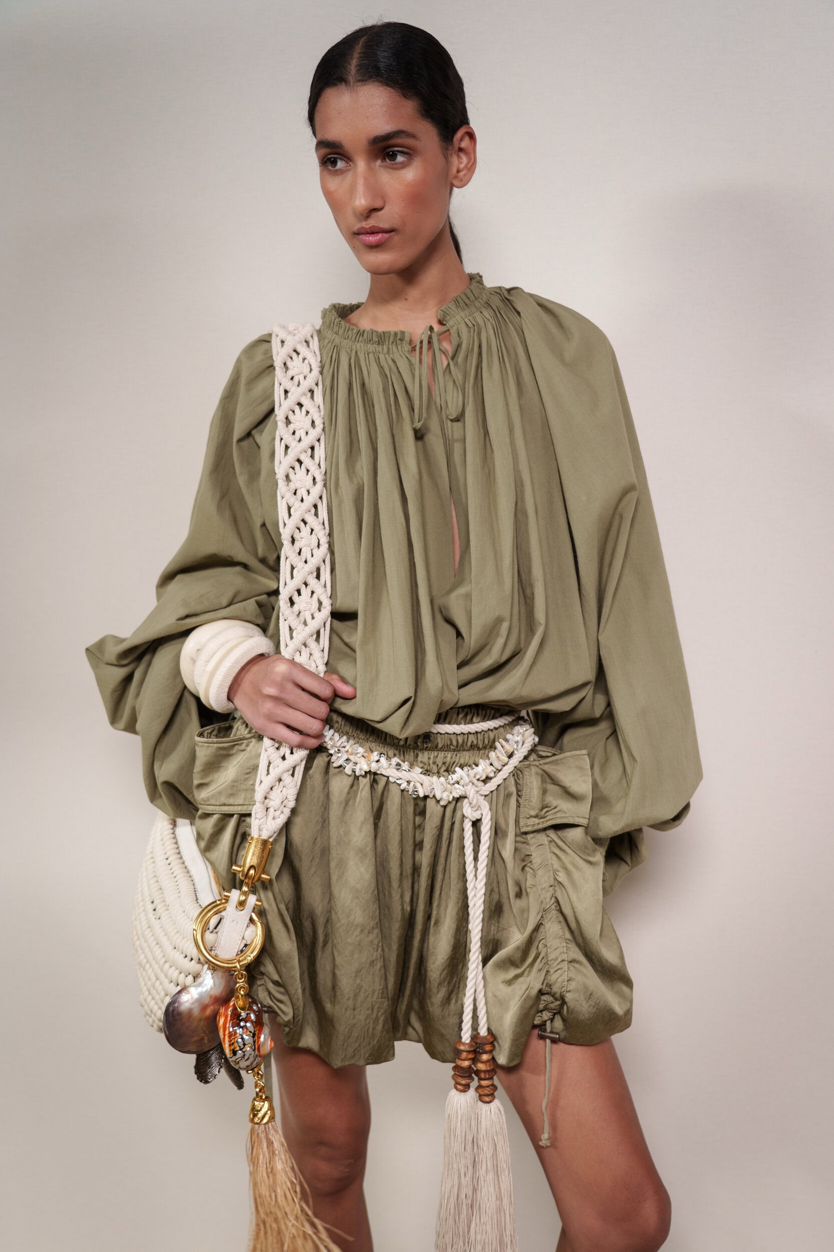 Balmain Spring 2026 Fashion Show Backstage