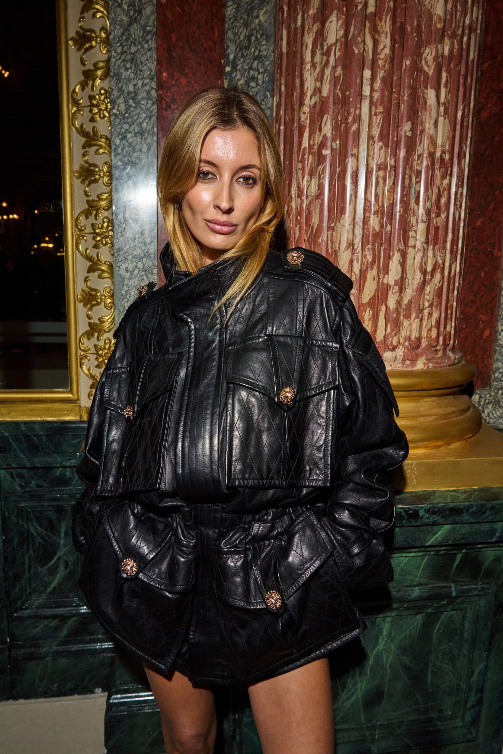 Balmain Spring 2026 Fashion Show Front Row
