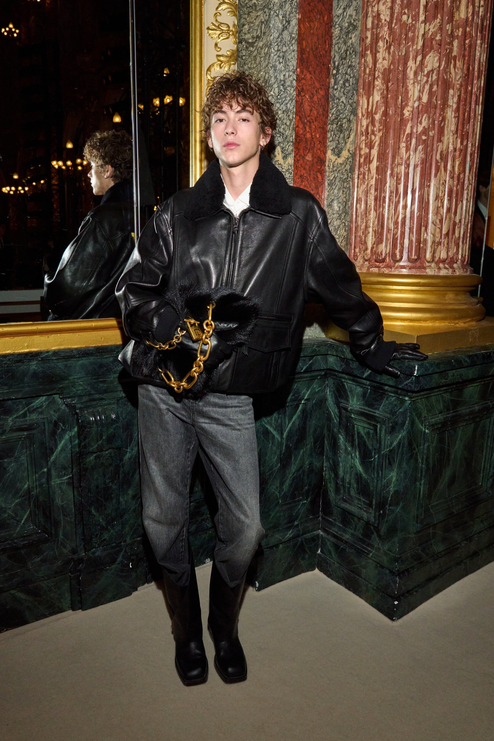 Balmain Spring 2026 Fashion Show Front Row