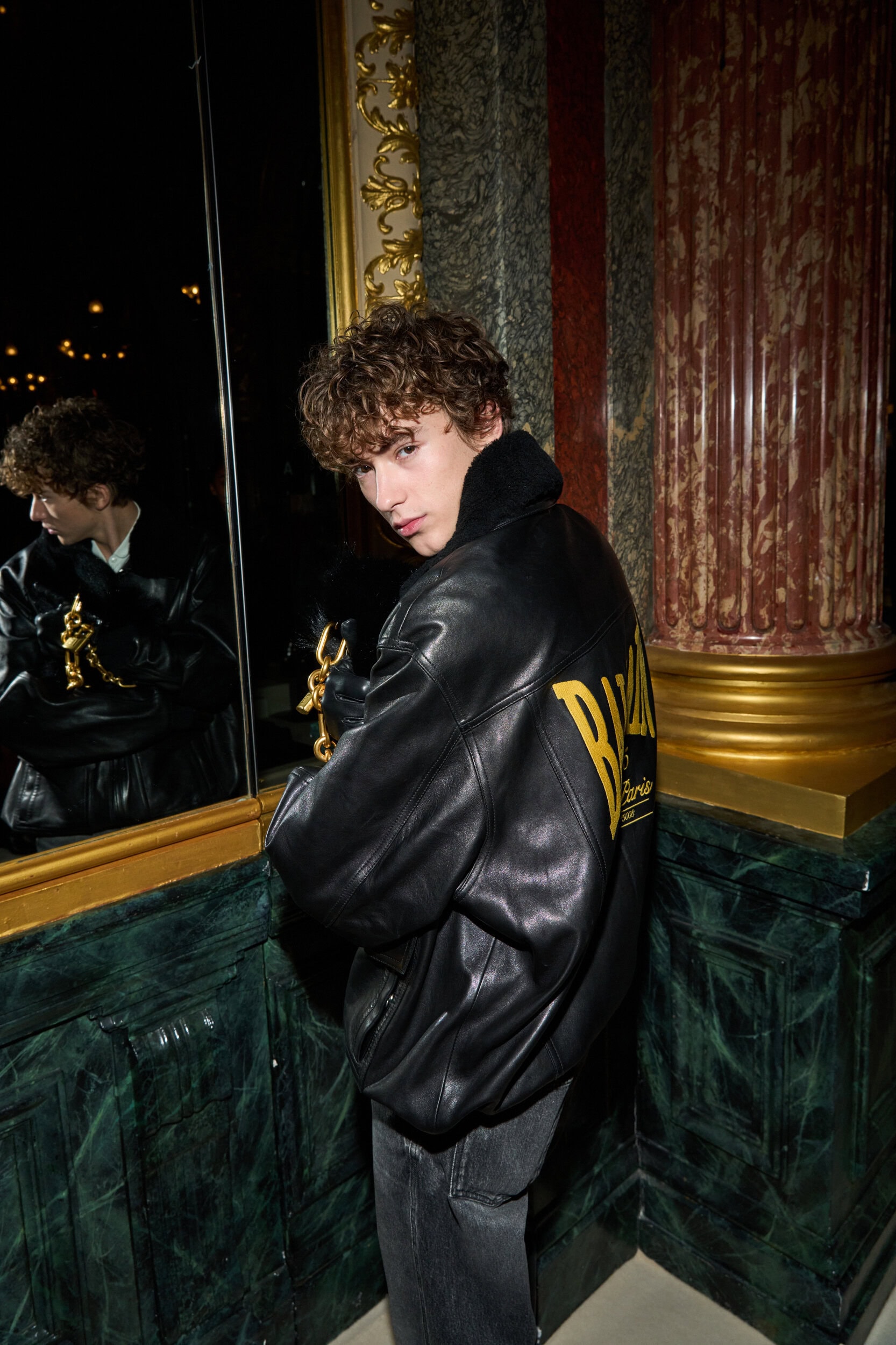 Balmain Spring 2026 Fashion Show Front Row