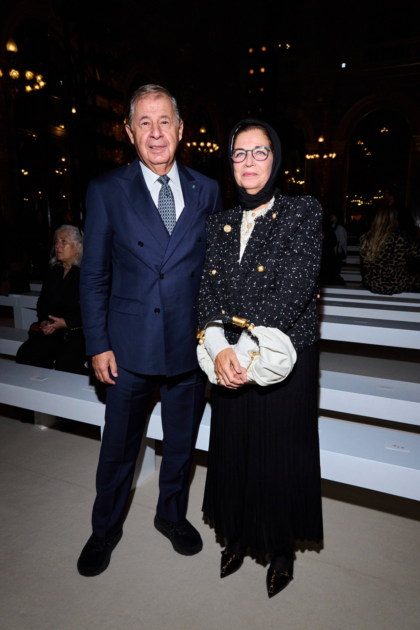 Balmain Spring 2026 Fashion Show Front Row