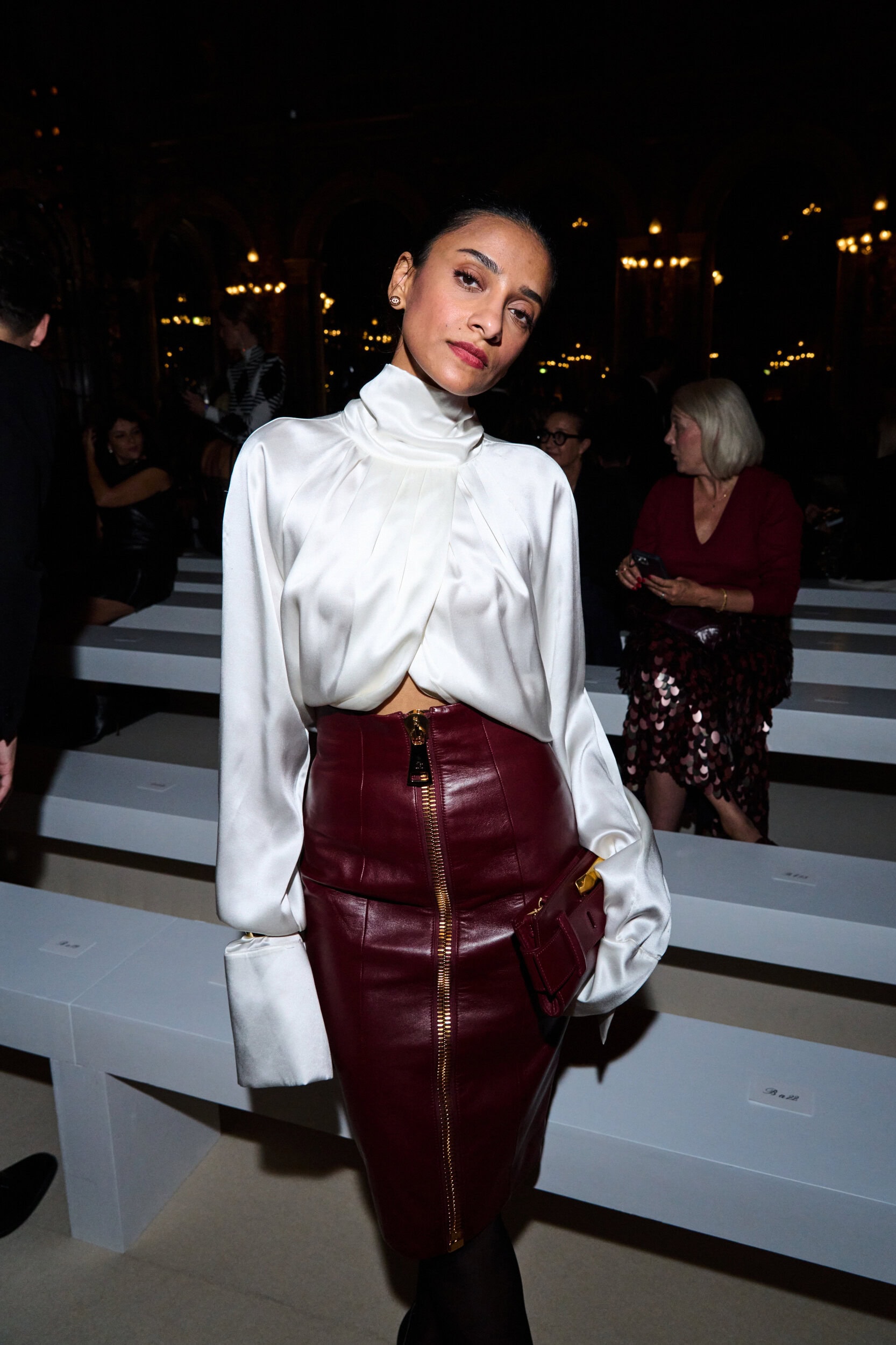 Balmain Spring 2026 Fashion Show Front Row