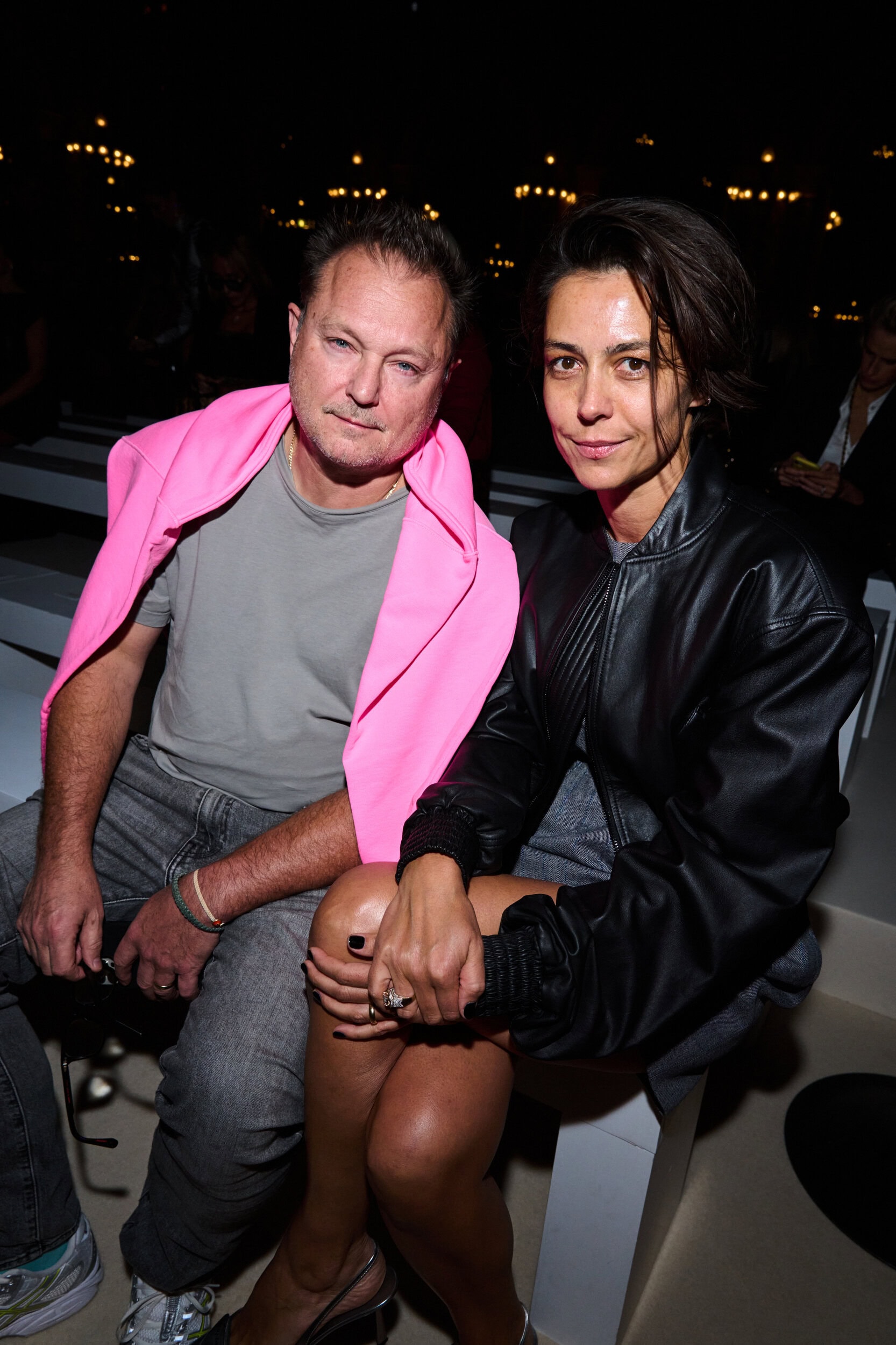 Balmain Spring 2026 Fashion Show Front Row