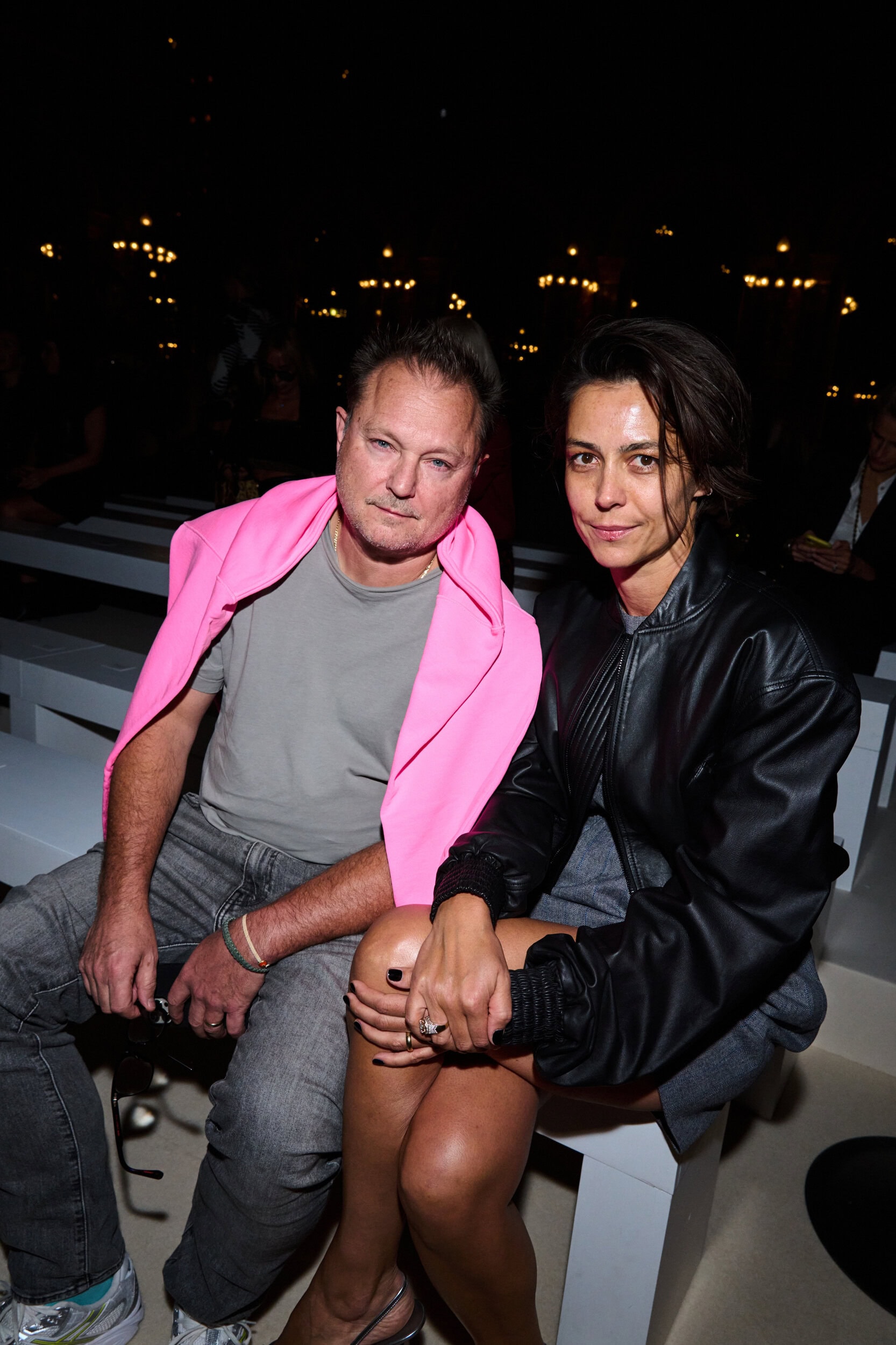Balmain Spring 2026 Fashion Show Front Row