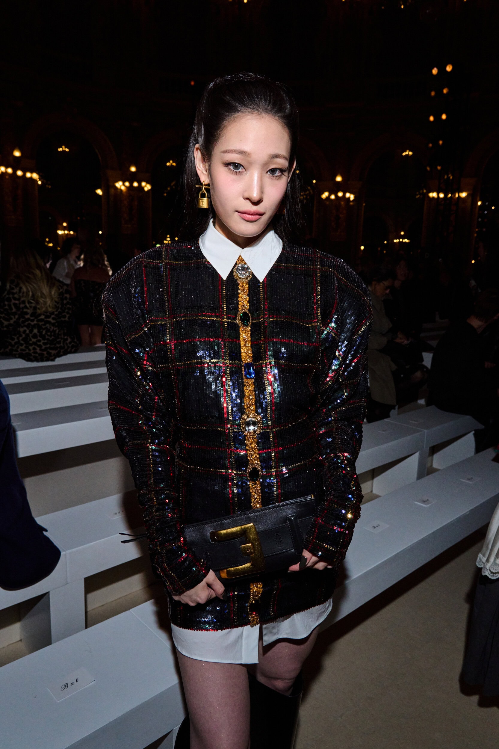 Balmain Spring 2026 Fashion Show Front Row