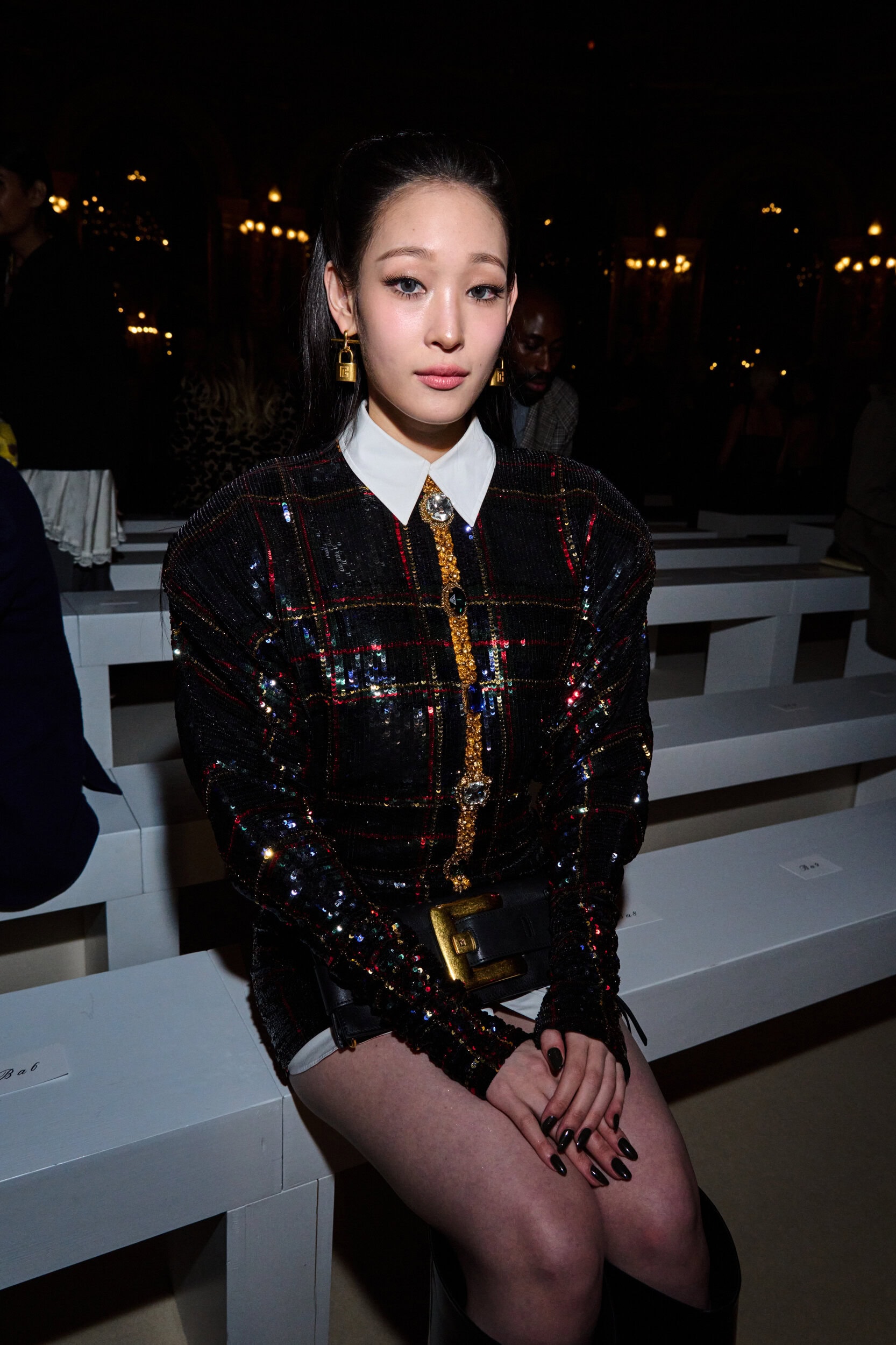 Balmain Spring 2026 Fashion Show Front Row