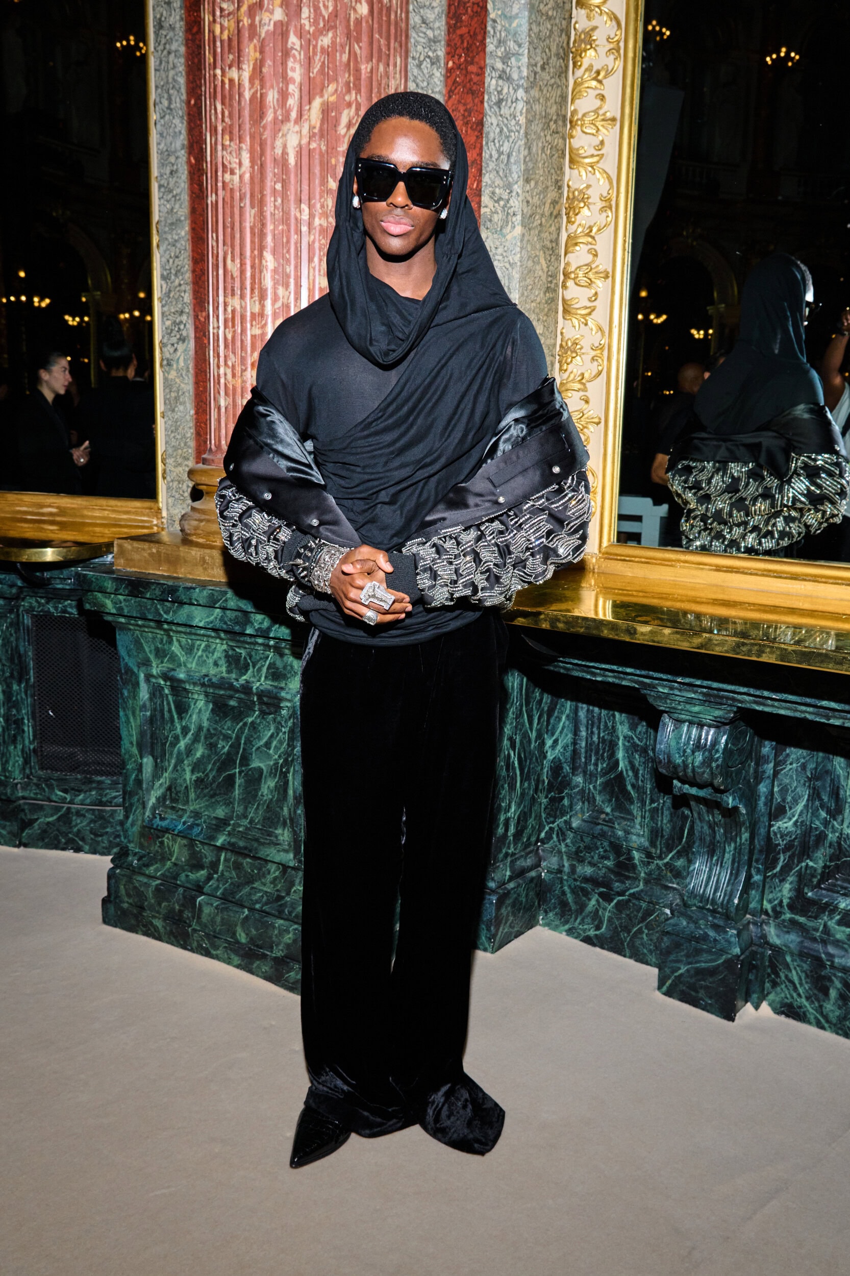Balmain Spring 2026 Fashion Show Front Row