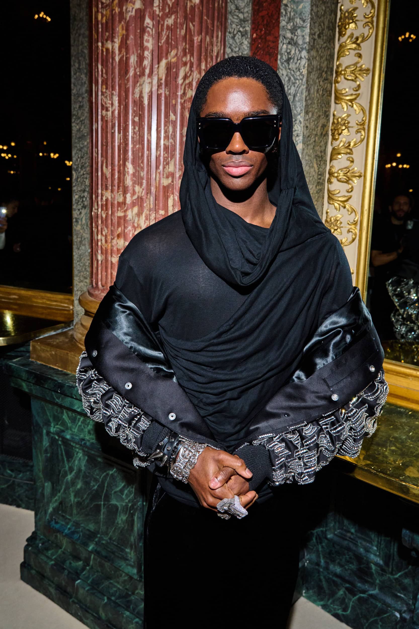 Balmain Spring 2026 Fashion Show Front Row